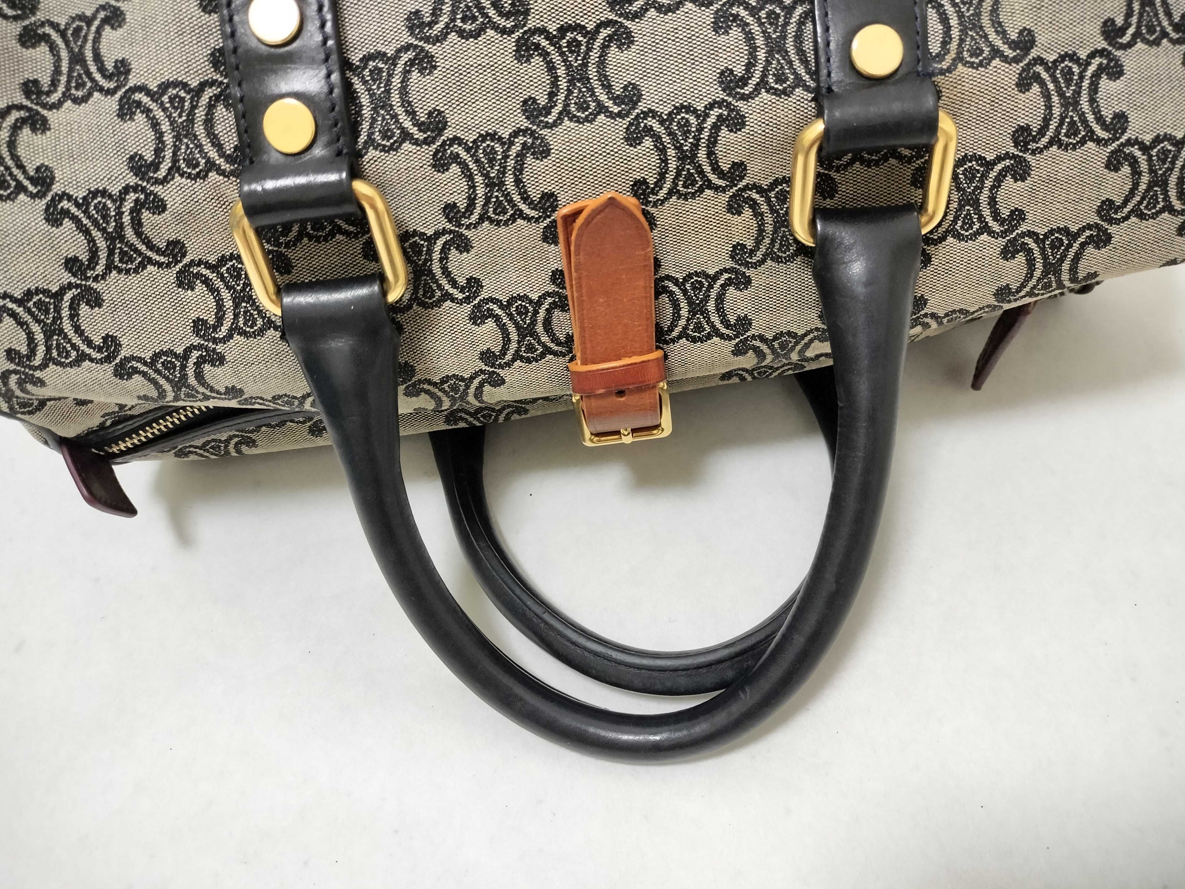 Macadam Handbag, Gray Canvas Handbag — view 3