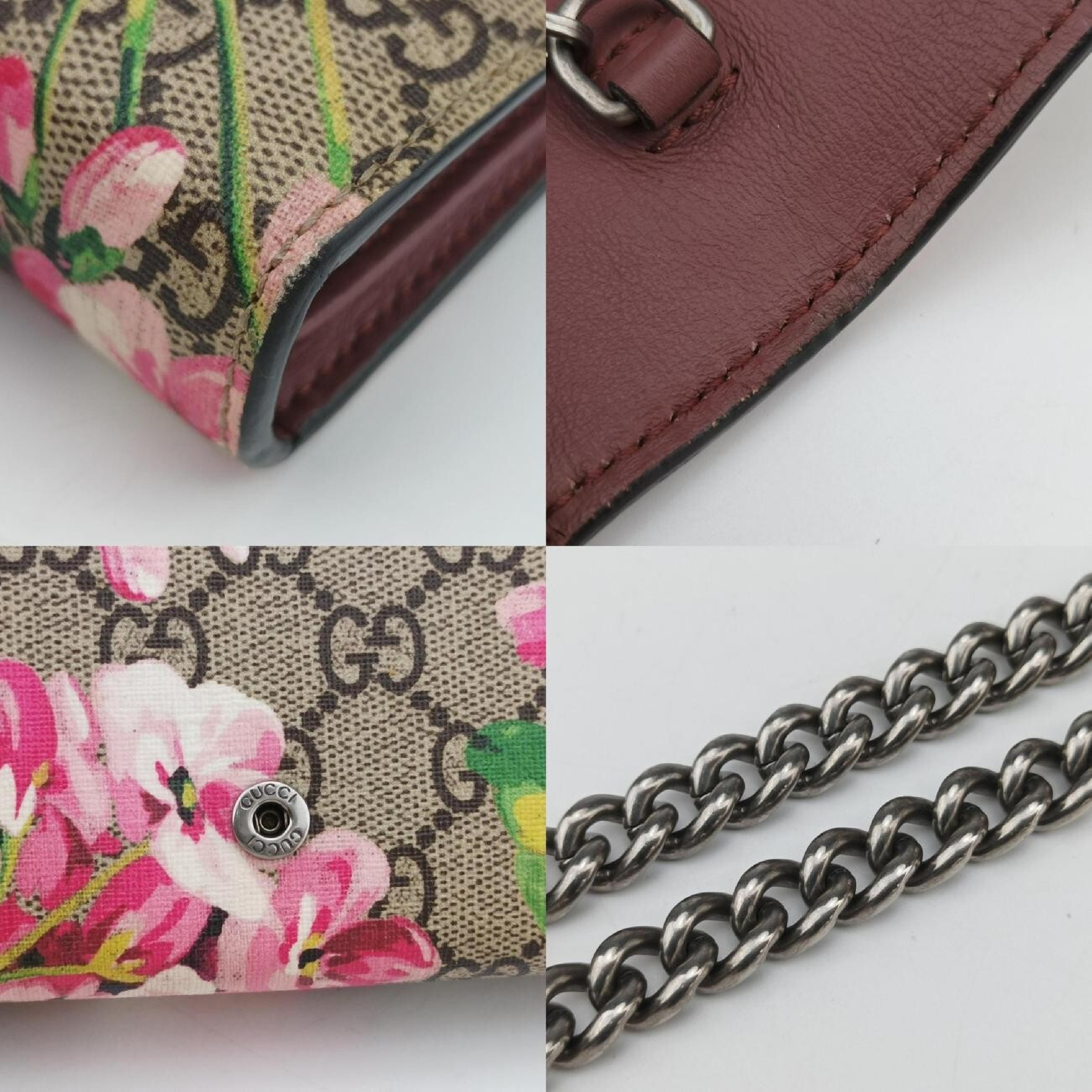 Dionysus Multicolor PVC Coated Canvas Shoulder Bag 401231 — view 10