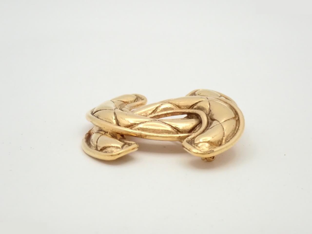Coco Mark Brooch / GP Matelassé — view 3