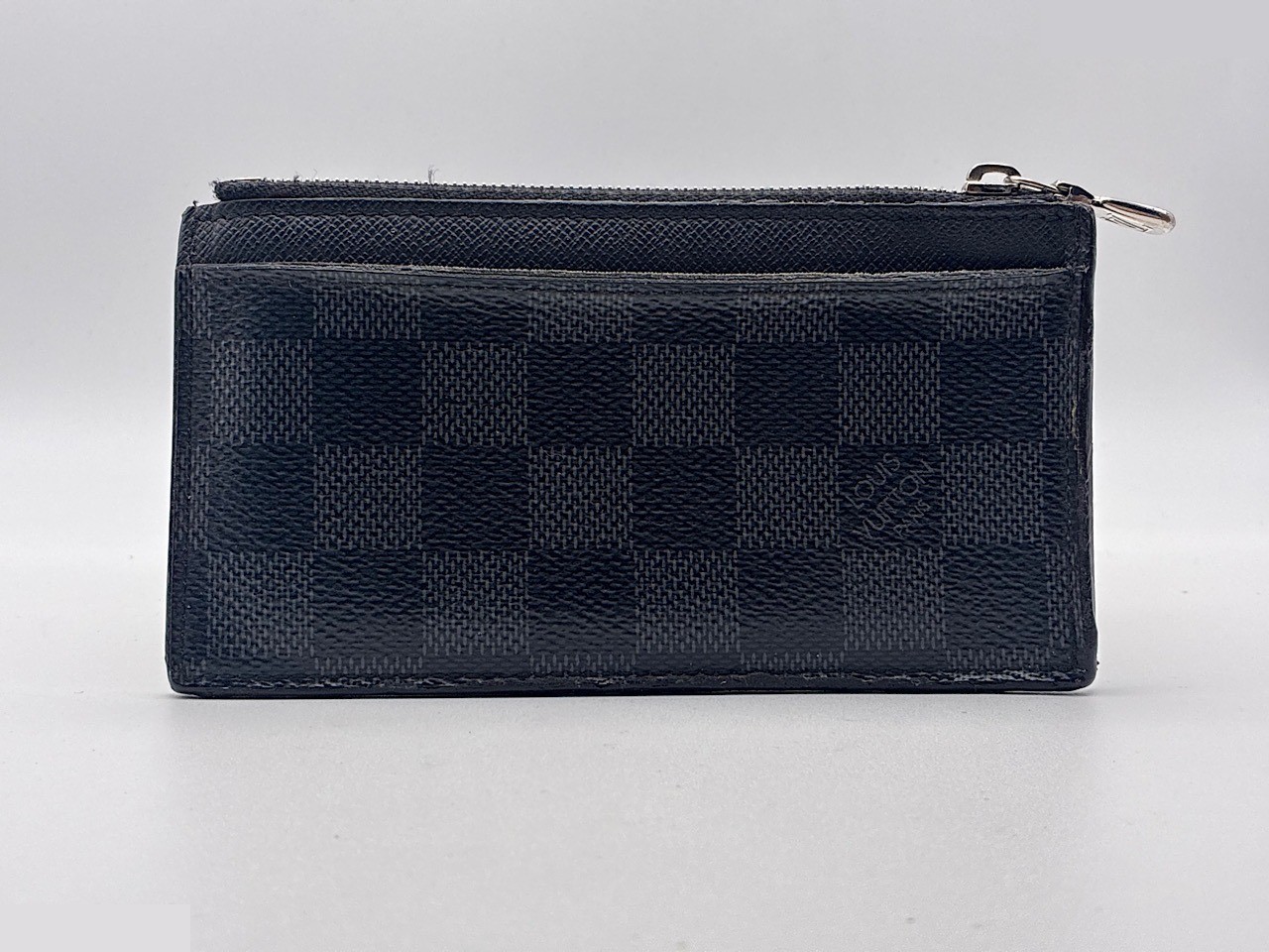 Coin card holder, Damier Graphite (N64038) — view 2