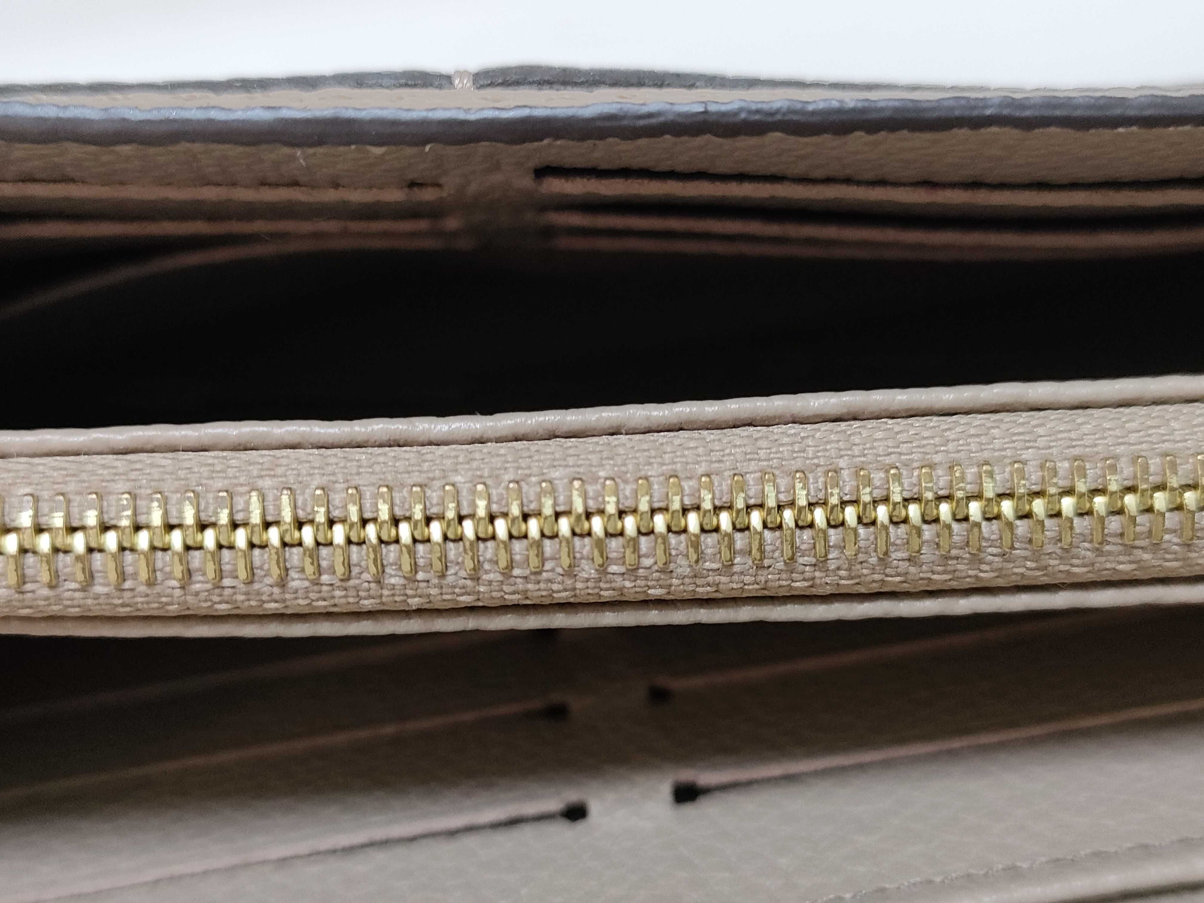Bicolor Monogram Empreinte Portefeuille Sarah NM Long Wallet M81049 Wallet — view 11