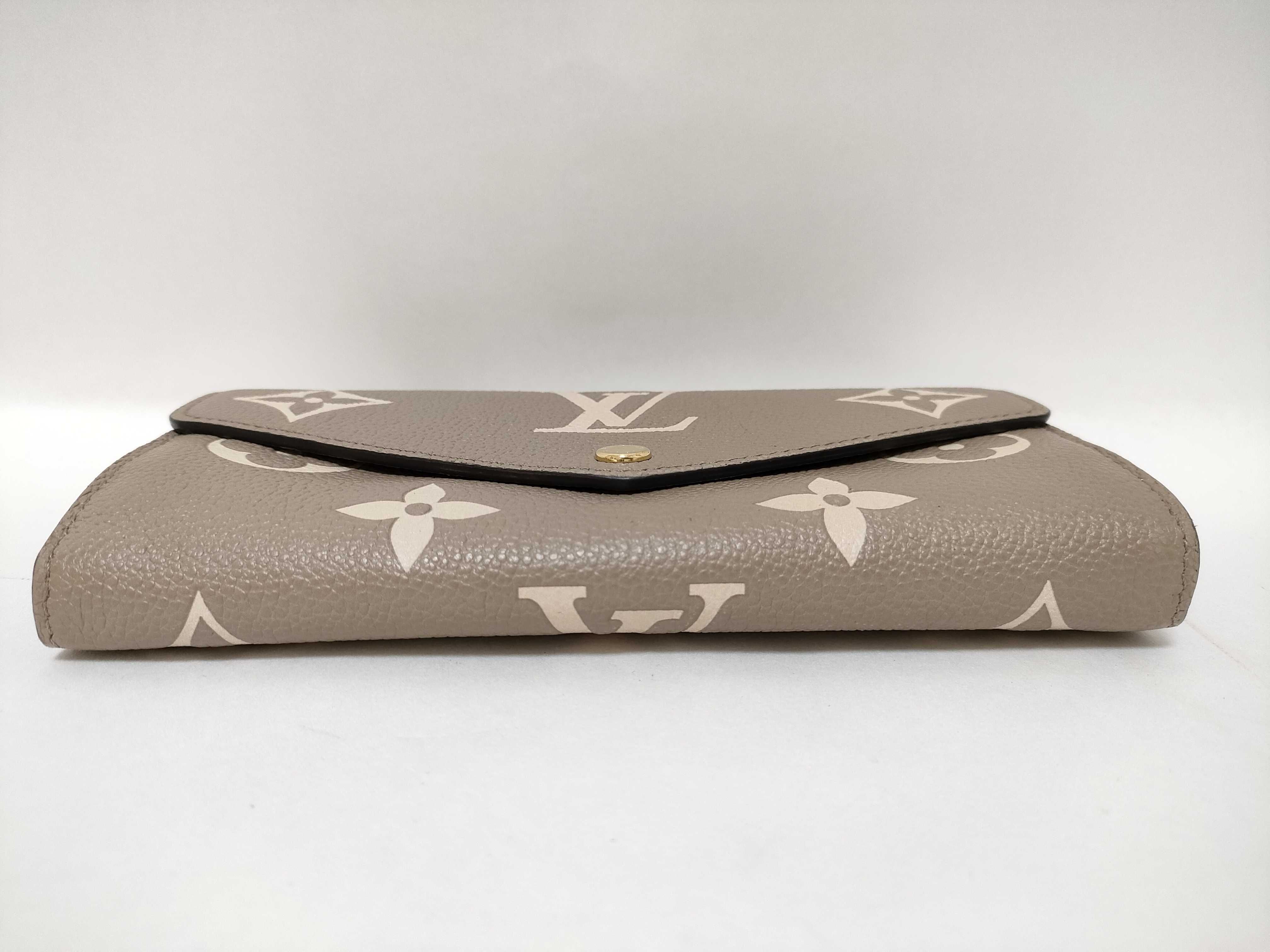 Bicolor Monogram Empreinte Portefeuille Sarah NM Long Wallet M81049 Wallet — view 5