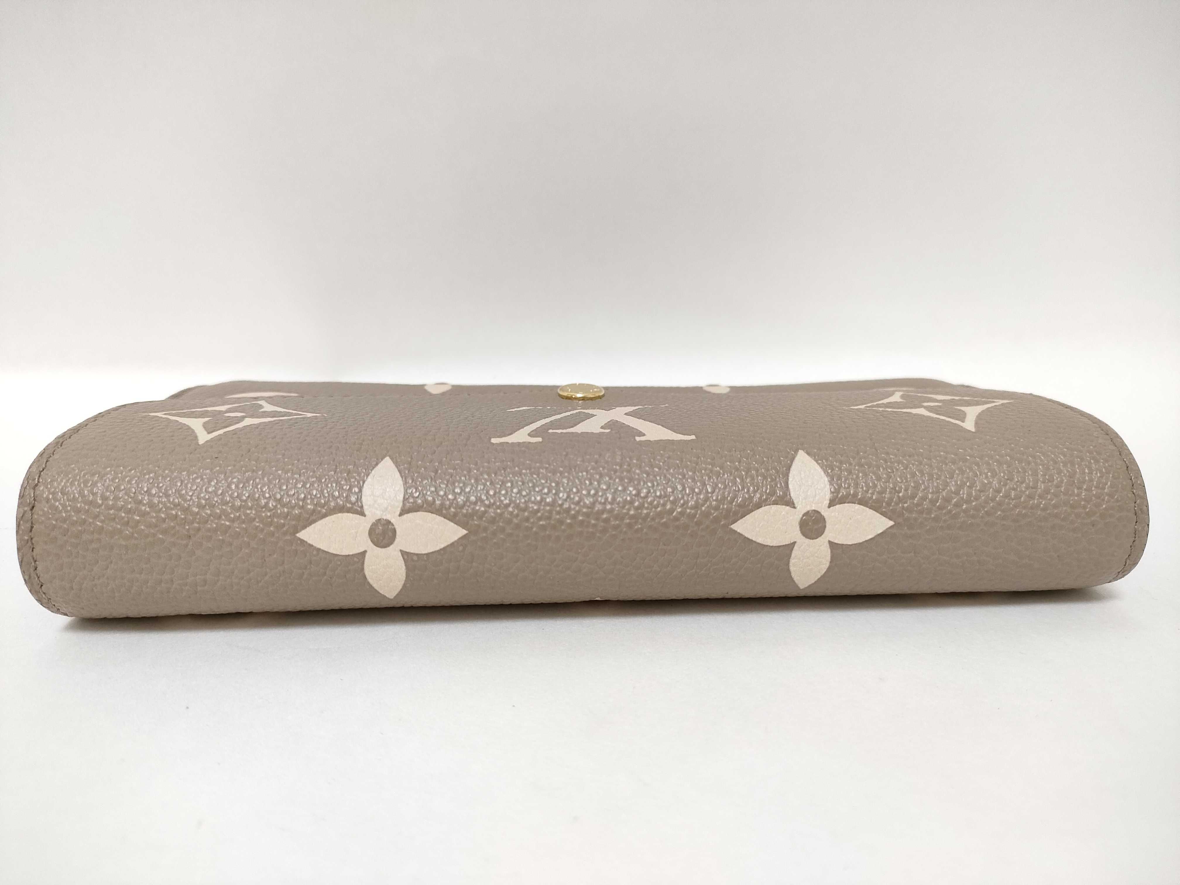 Bicolor Monogram Empreinte Portefeuille Sarah NM Long Wallet M81049 Wallet — view 6