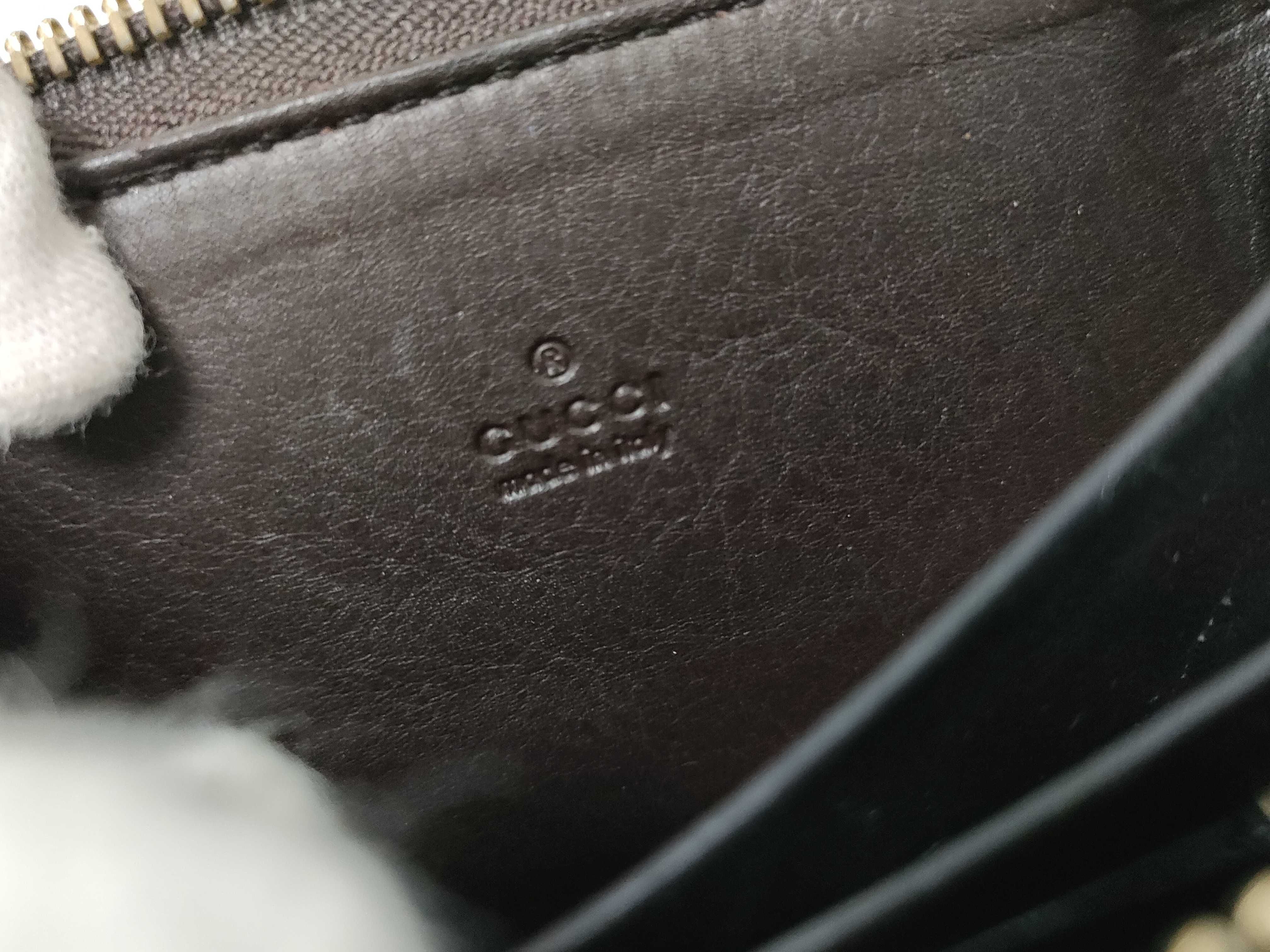 GG Shima Leather Coin Case — view 9