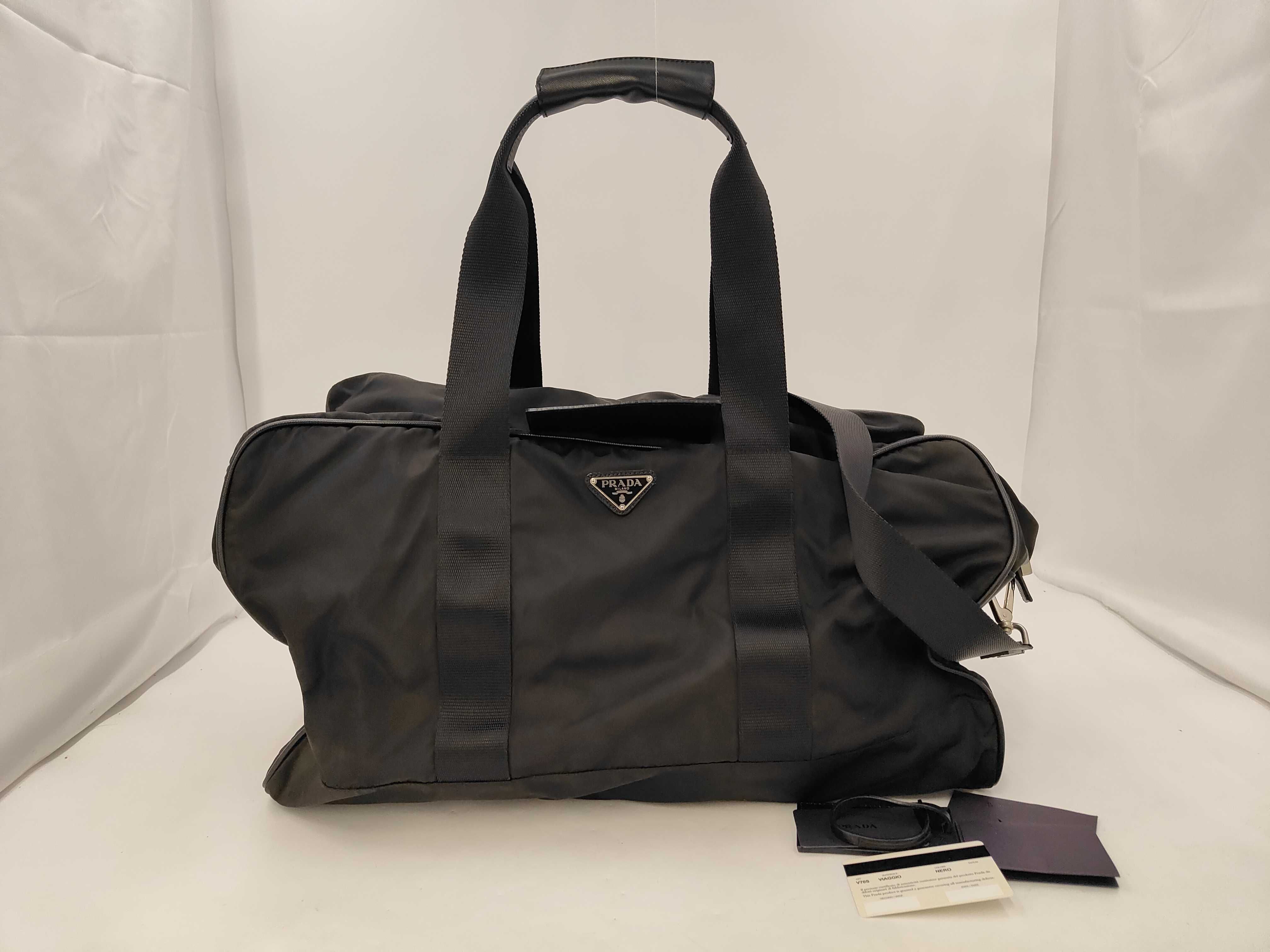 Nylon Boston Bag