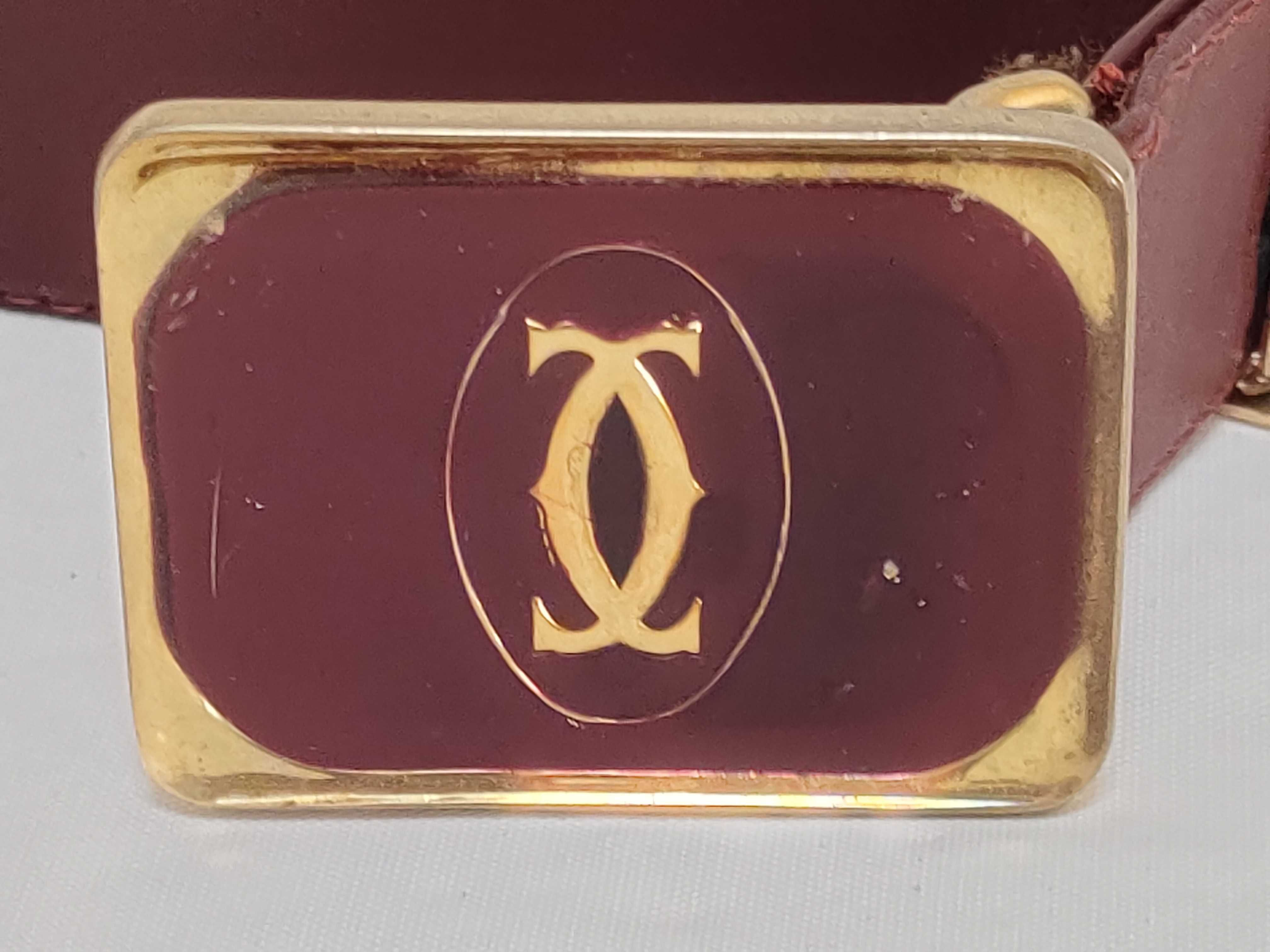 Must Bordeaux Leather Belt — view 2