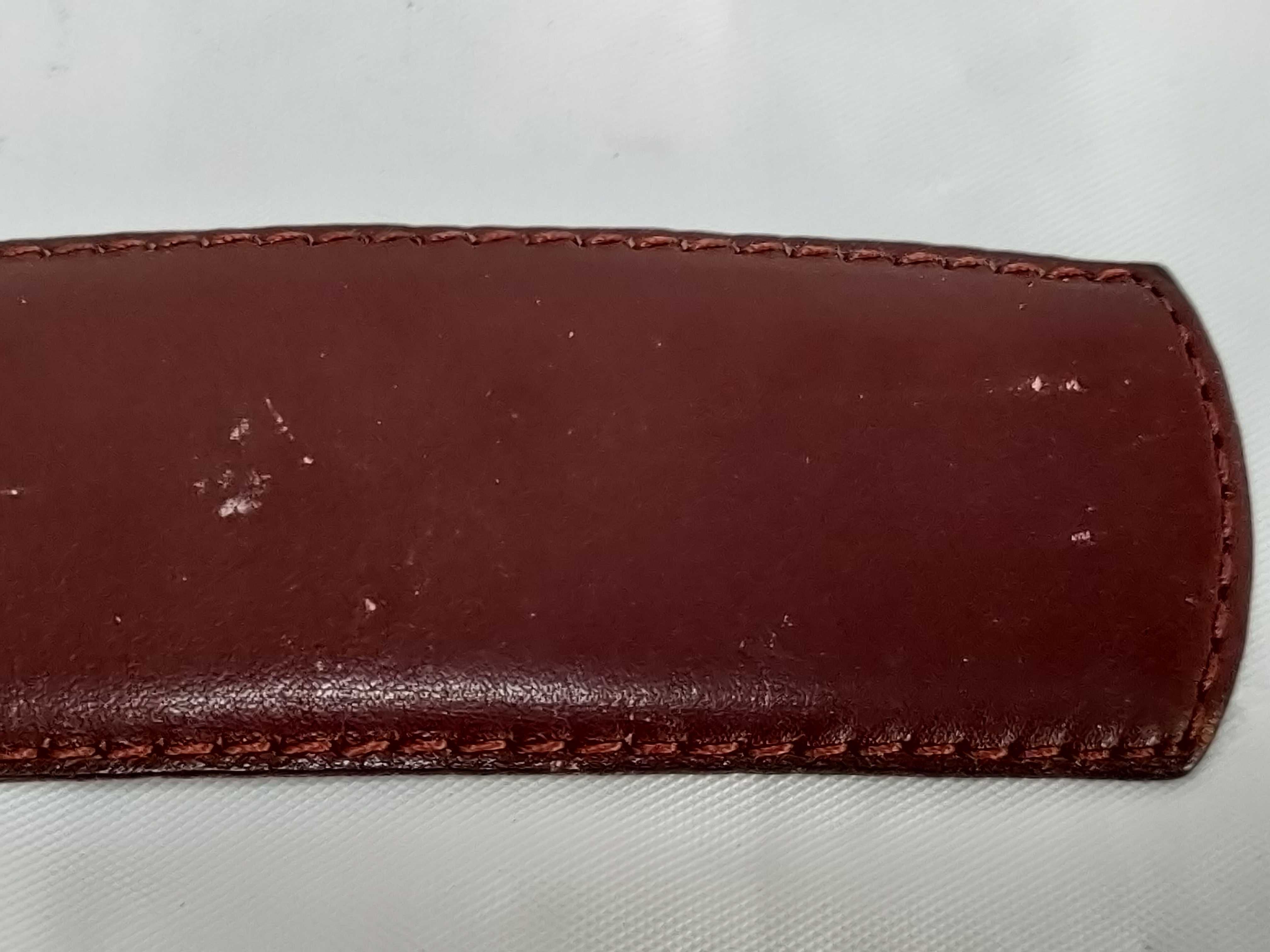 Must Bordeaux Leather Belt — view 7