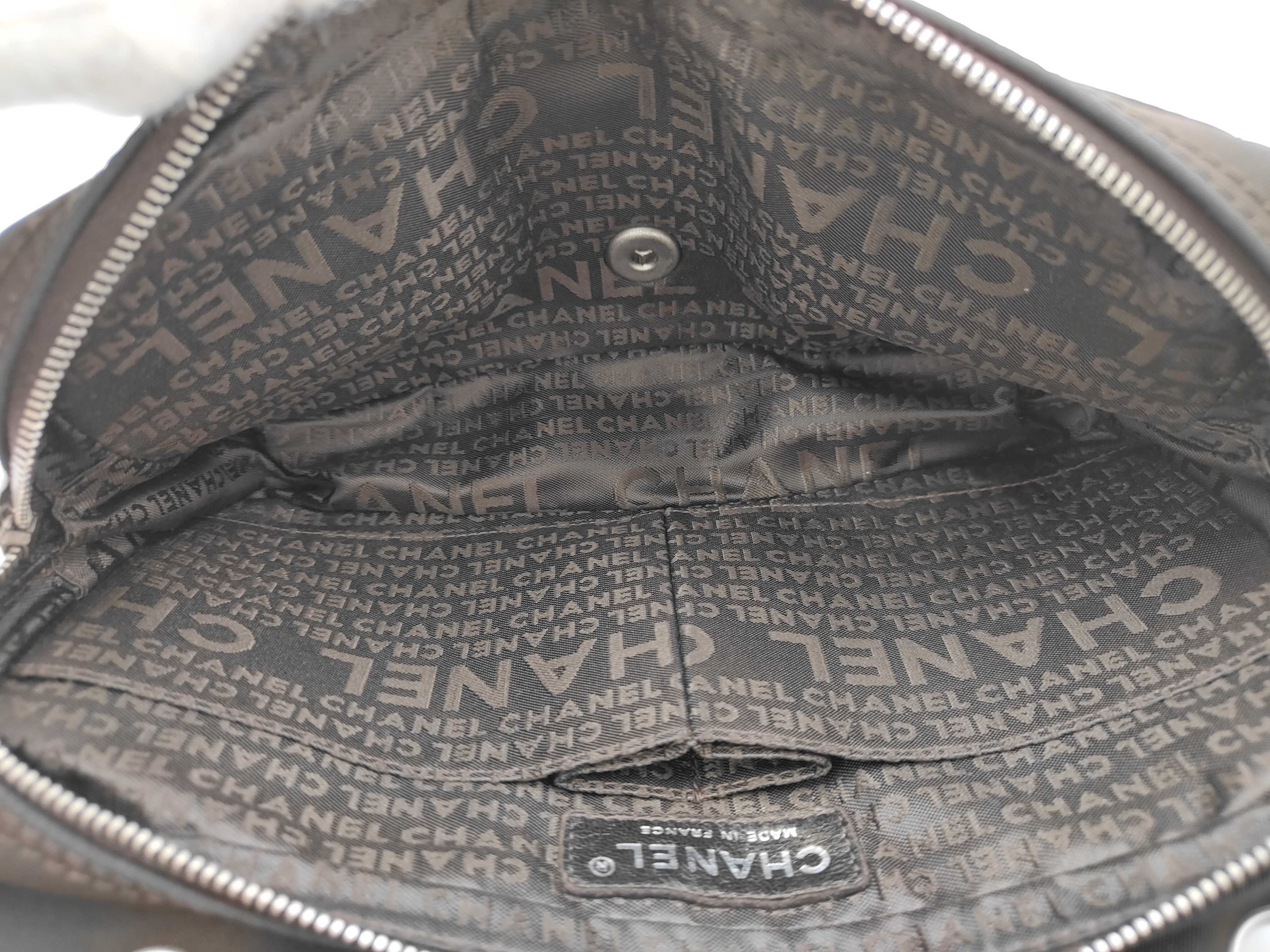 Chocolate Bar Nylon Black Shoulder Bag — view 11