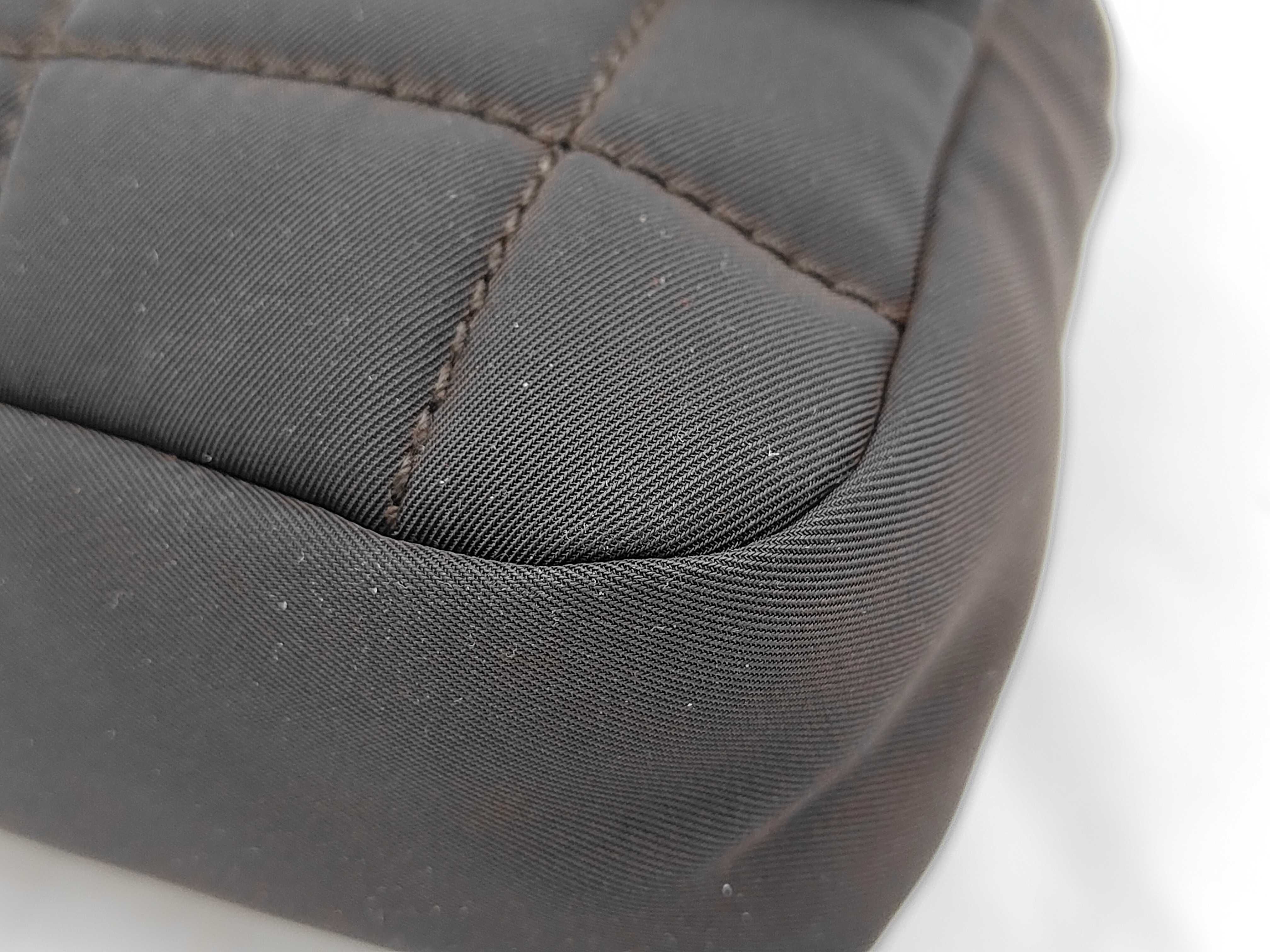 Chocolate Bar Nylon Black Shoulder Bag — view 6