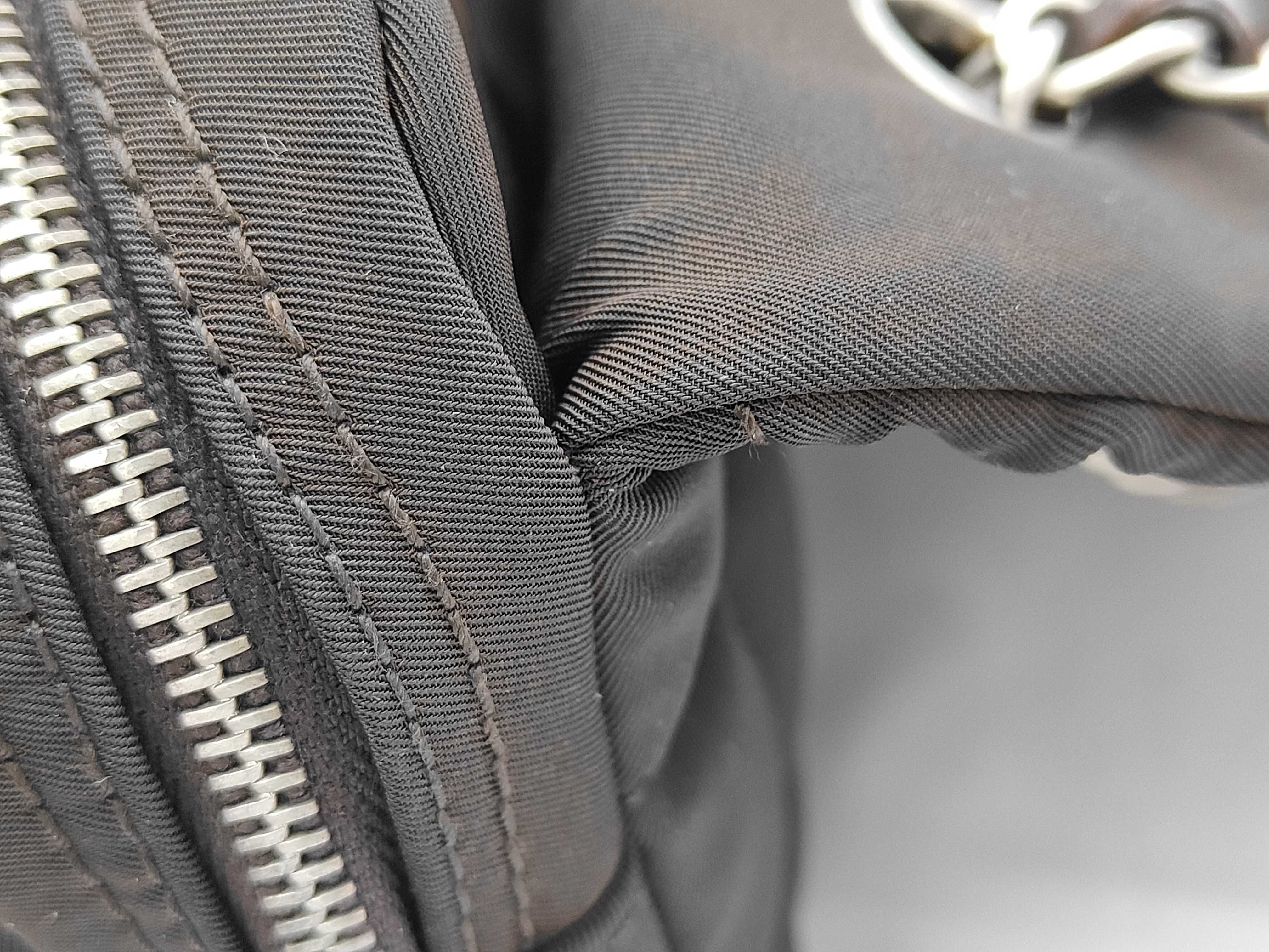 Chocolate Bar Nylon Black Shoulder Bag — view 9