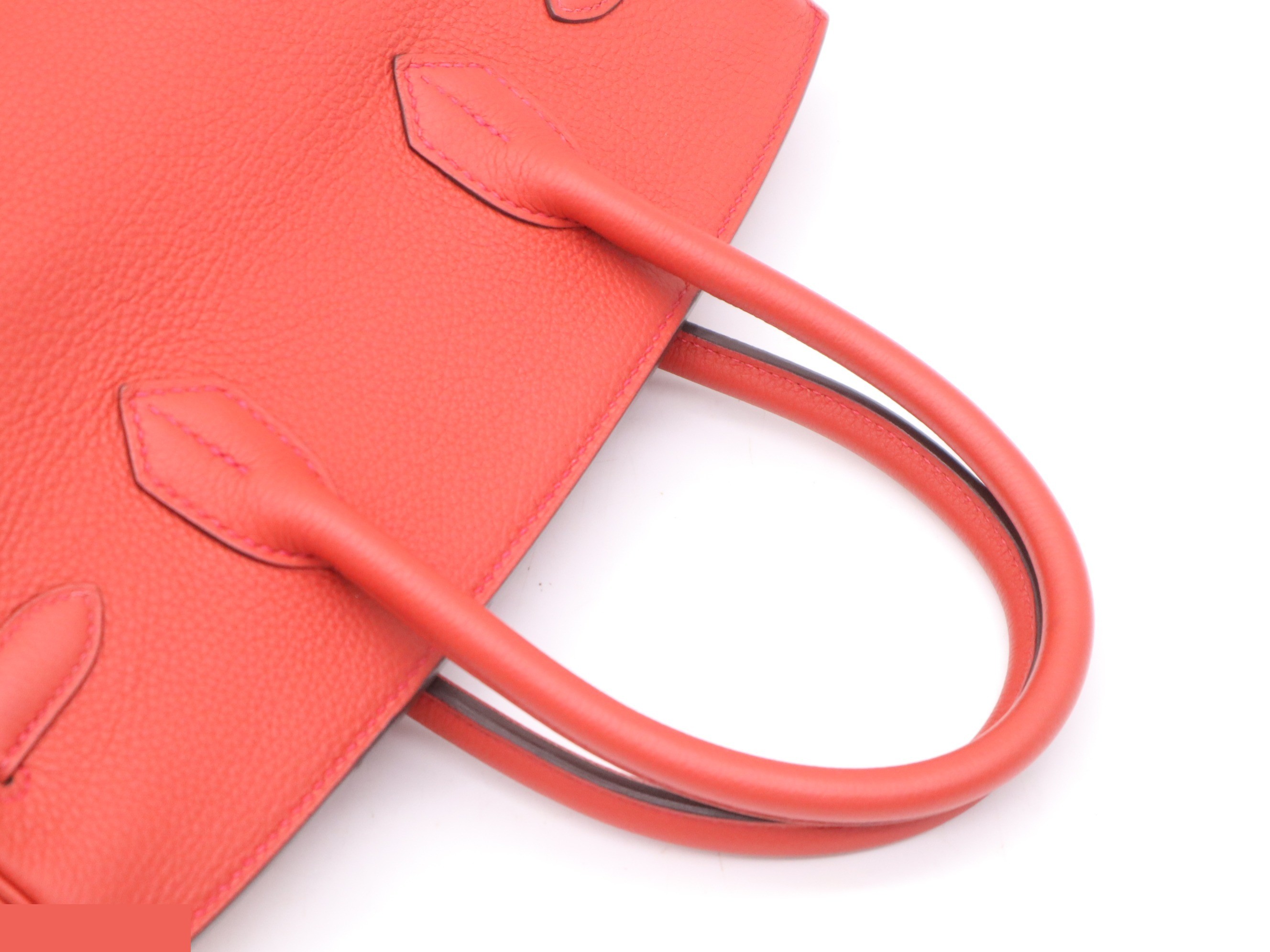Dogo Birkin 30 Rouge Casaque Gold Hardware — view 6