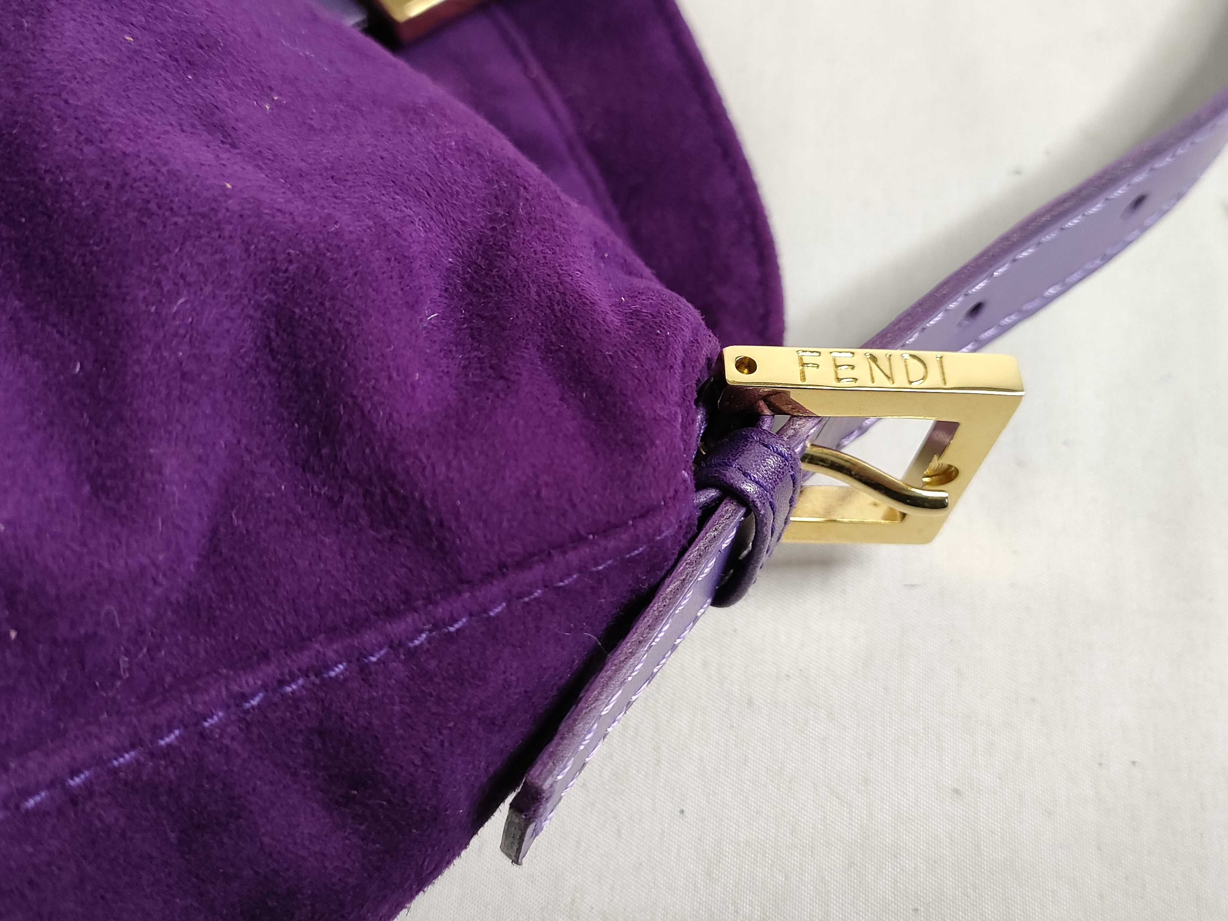 Mamma Suede Mamma Bucket One-Shoulder Bag — view 5