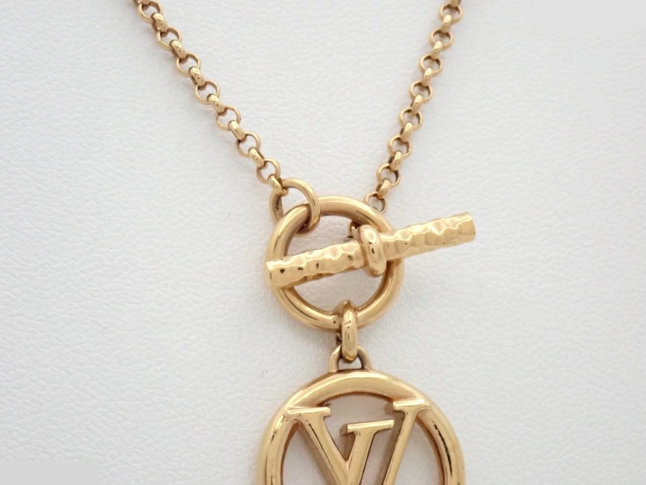 Collier Louise necklace, gold, chain approximately 44cm — view 2