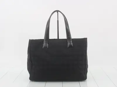 New Travel Tote Bag MM, Black, Nylon