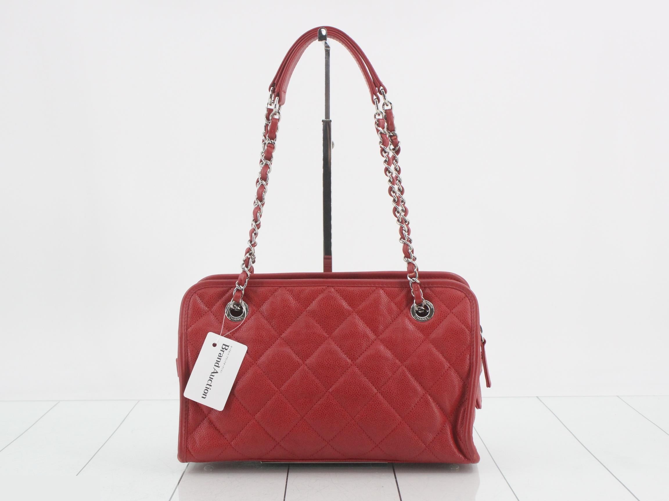 Caviar leather Coco Mark chain semi-shoulder bag — view 2