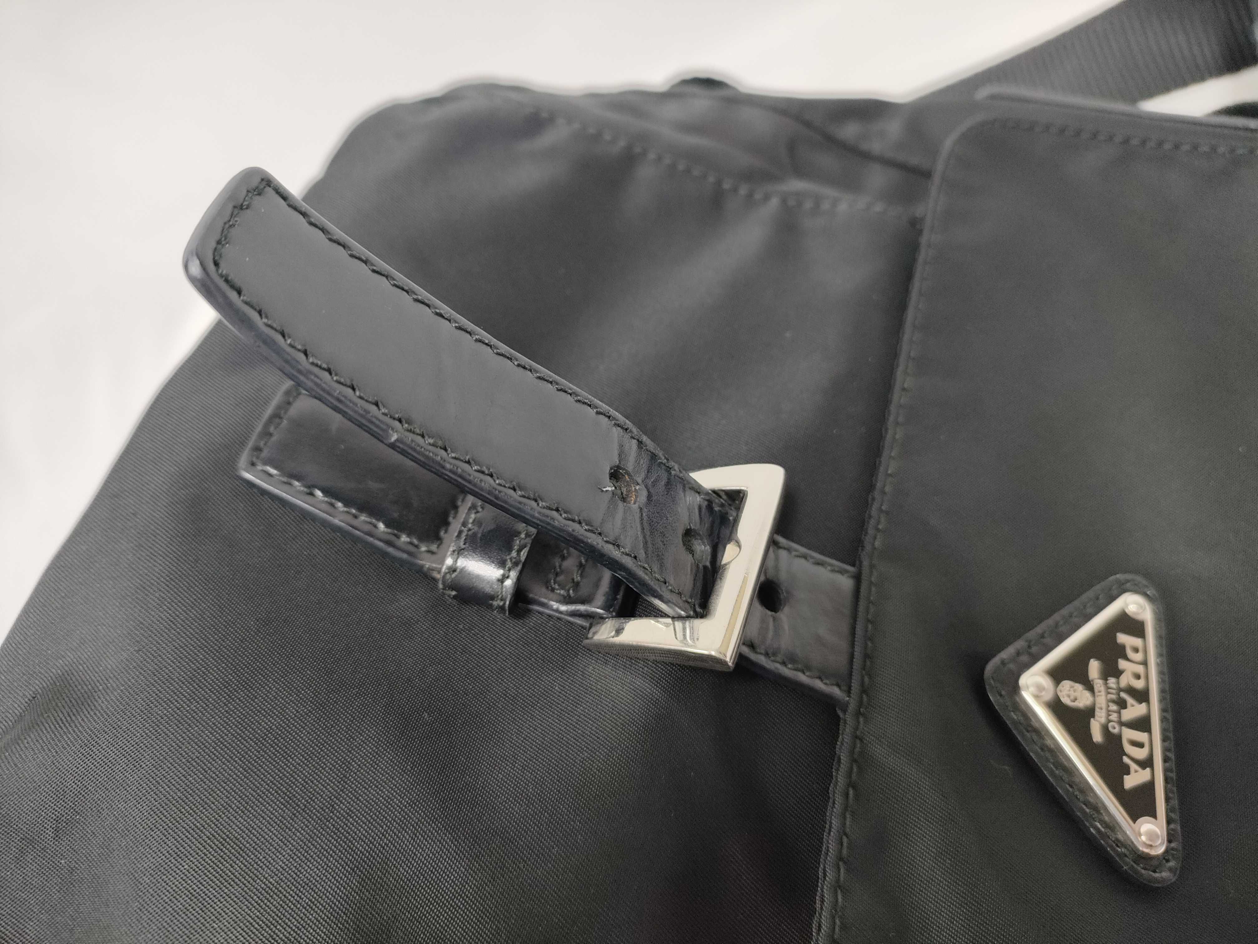 Shoulder Bag Nylon Triangle Logo Shoulder Bag — view 8
