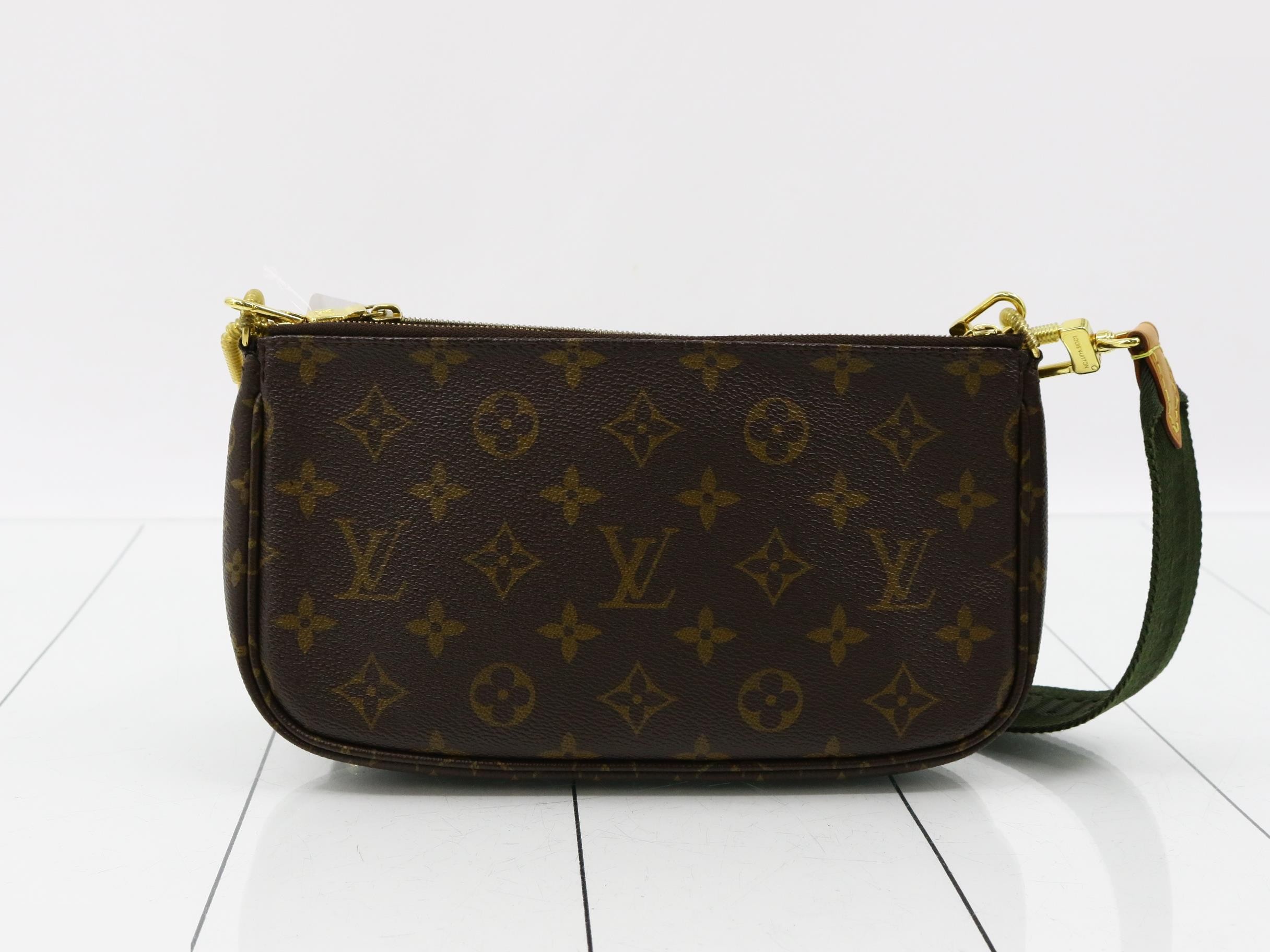 Multi Pochette Accessoires Khaki 2-Way Shoulder Bag — view 2