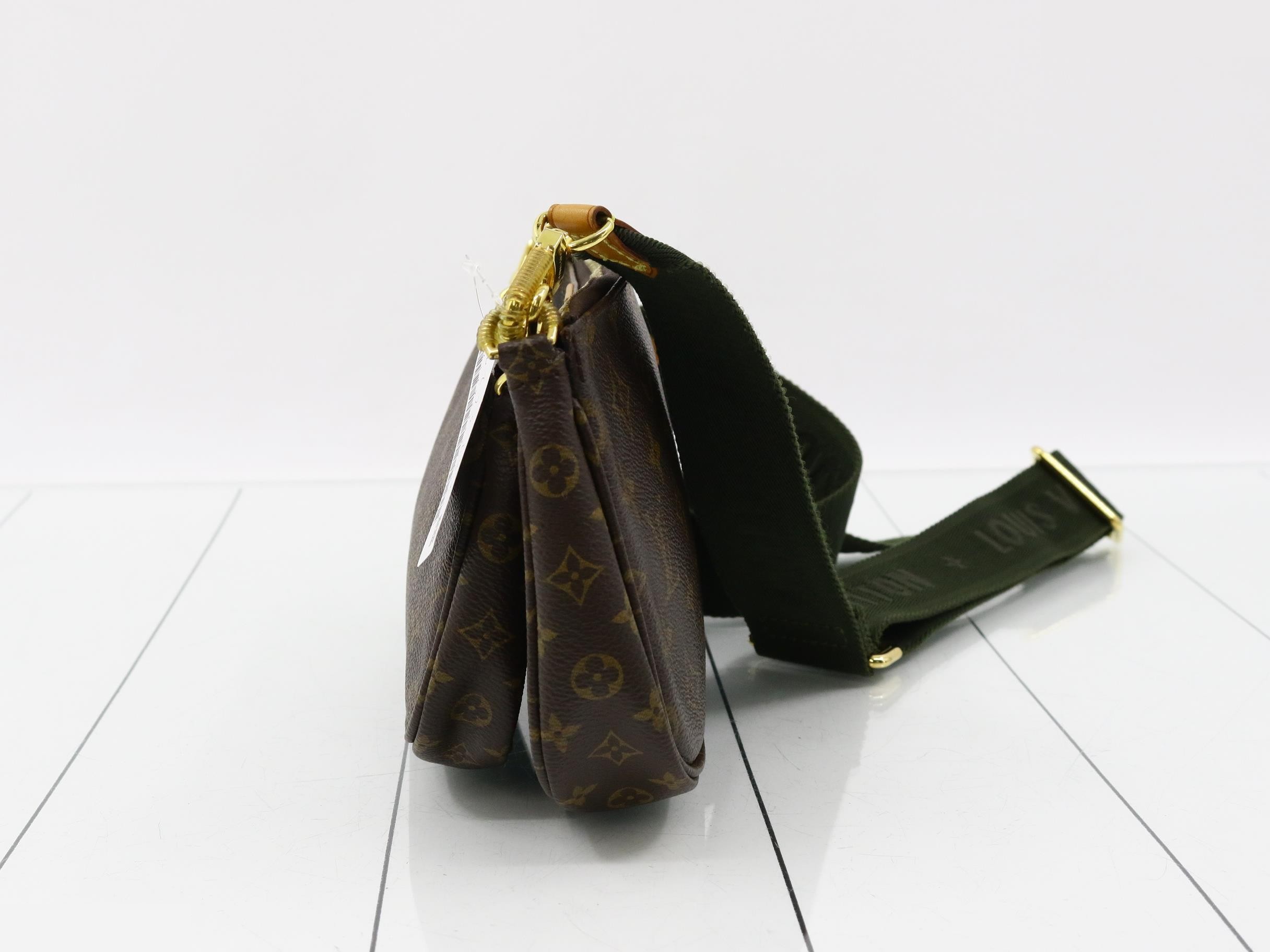 Multi Pochette Accessoires Khaki 2-Way Shoulder Bag — view 3