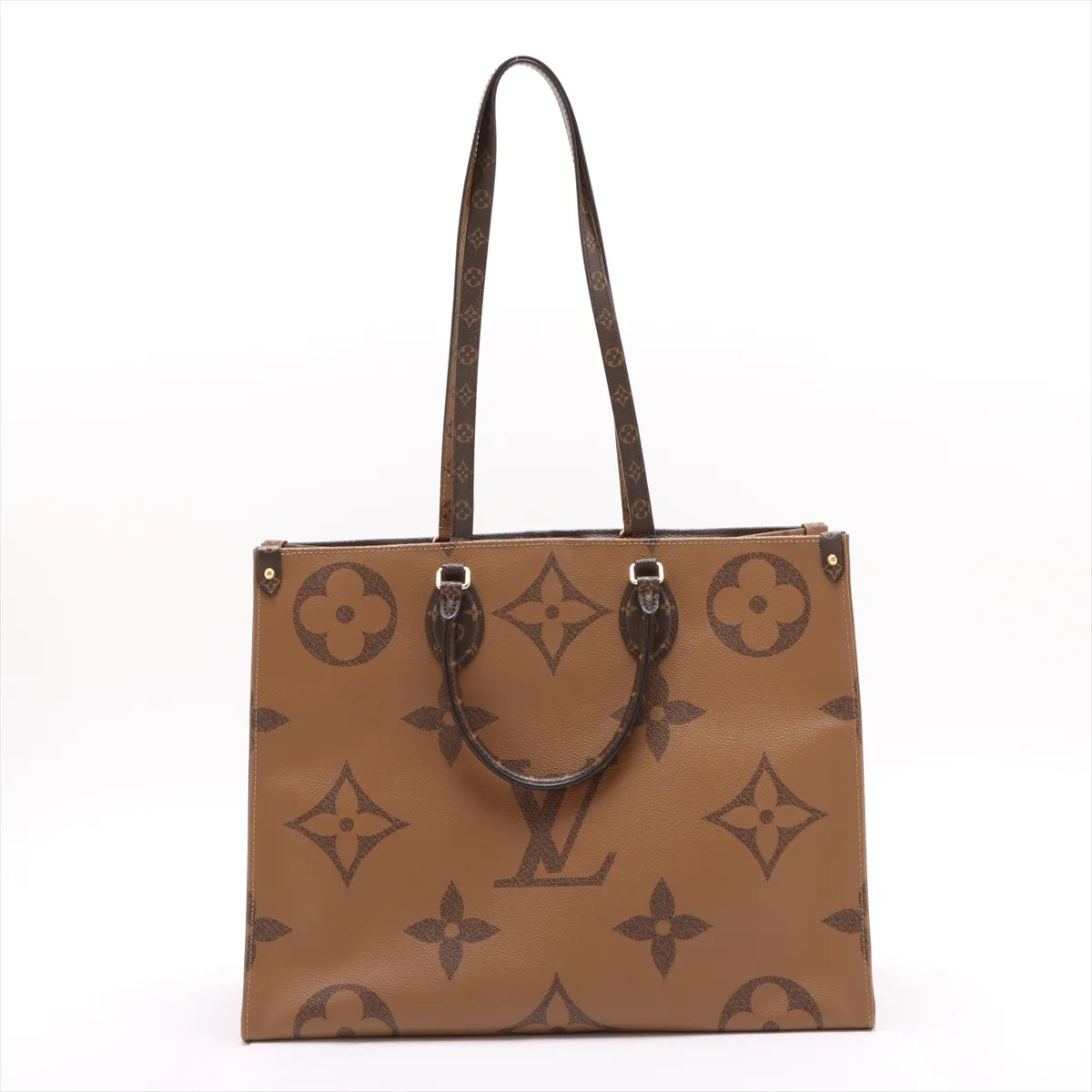 Giant Monogram Reverse On the Go GM M45320 FL4119 Brown RFID reaction available — view 2