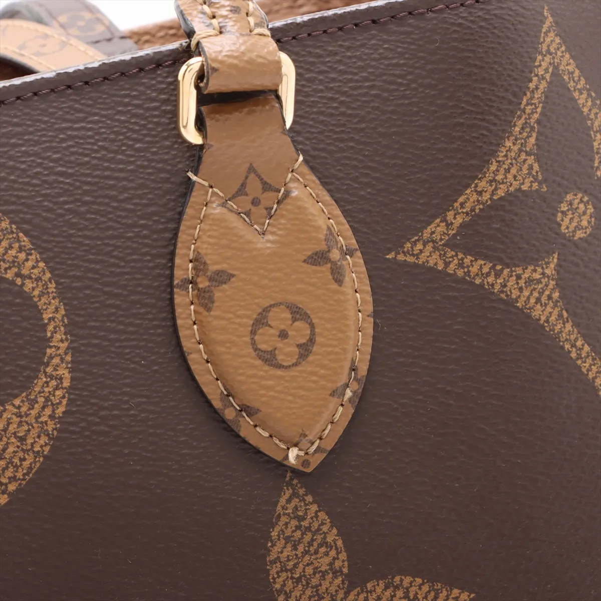 Giant Monogram Reverse On the Go GM M45320 FL4119 Brown RFID reaction available — view 14