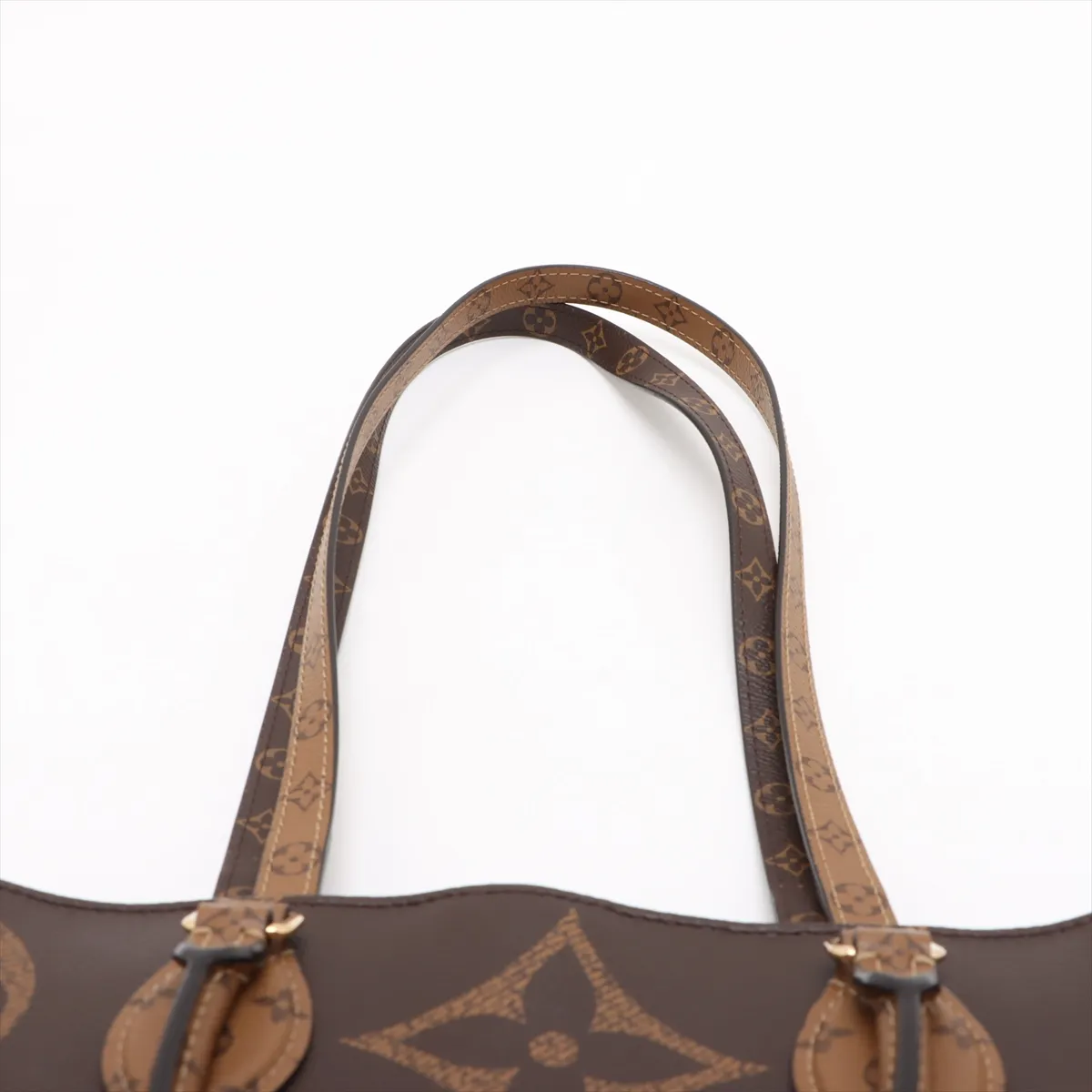Giant Monogram Reverse On the Go GM M45320 FL4119 Brown RFID reaction available — view 6