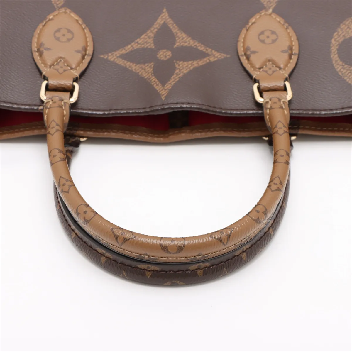 Giant Monogram Reverse On the Go GM M45320 FL4119 Brown RFID reaction available — view 7