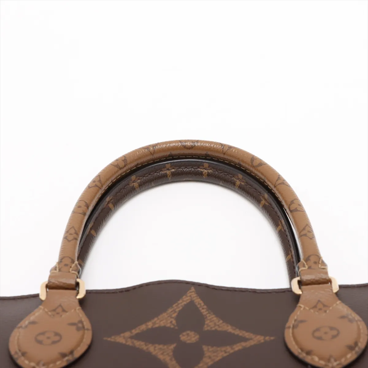 Giant Monogram Reverse On the Go GM M45320 FL4119 Brown RFID reaction available — view 8