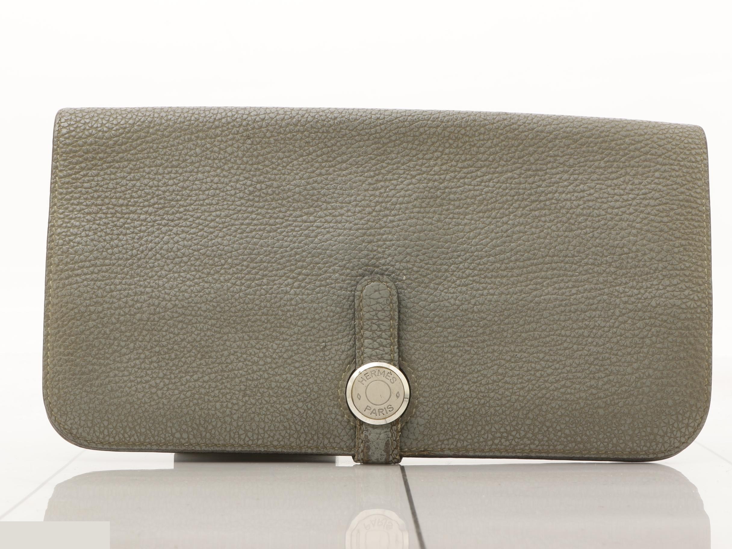 Dogon Long Bi-fold Wallet with X Stamp