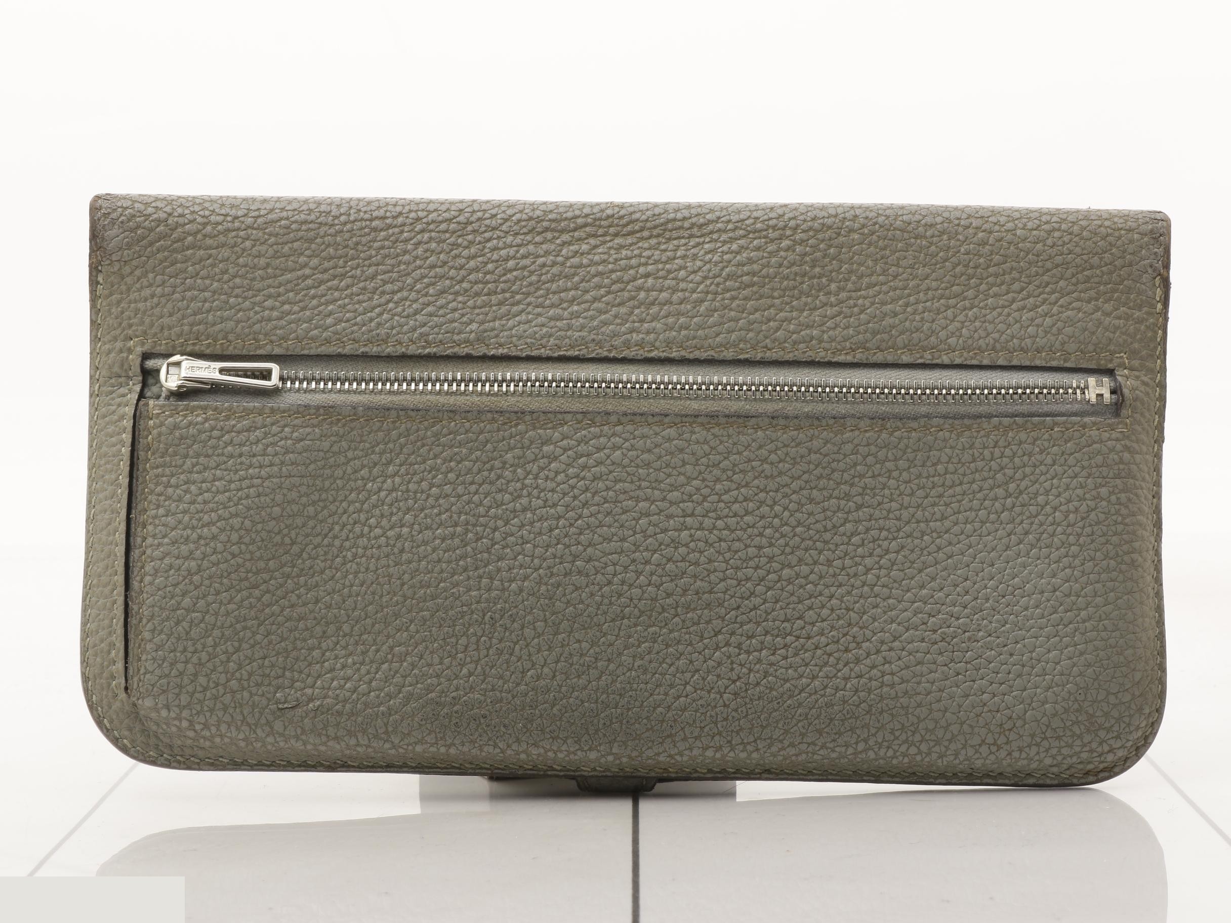 Dogon Long Bi-fold Wallet with X Stamp — view 2
