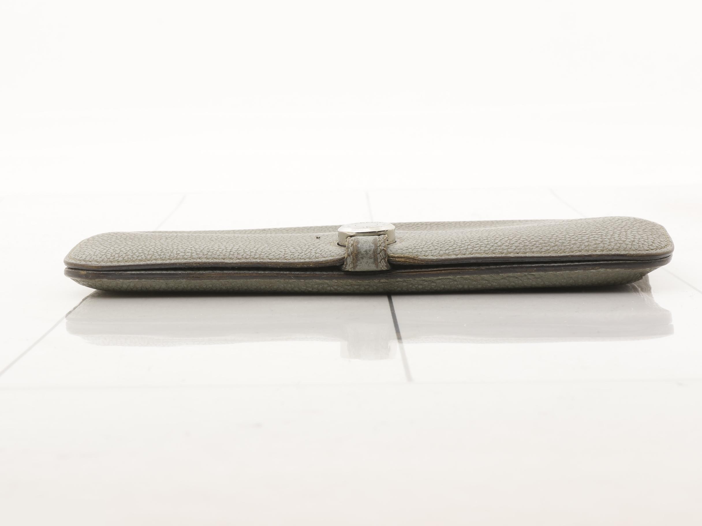 Dogon Long Bi-fold Wallet with X Stamp — view 3