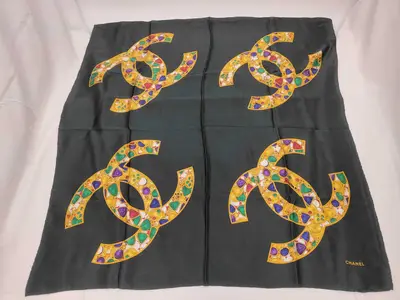 scarf, green, other accessories