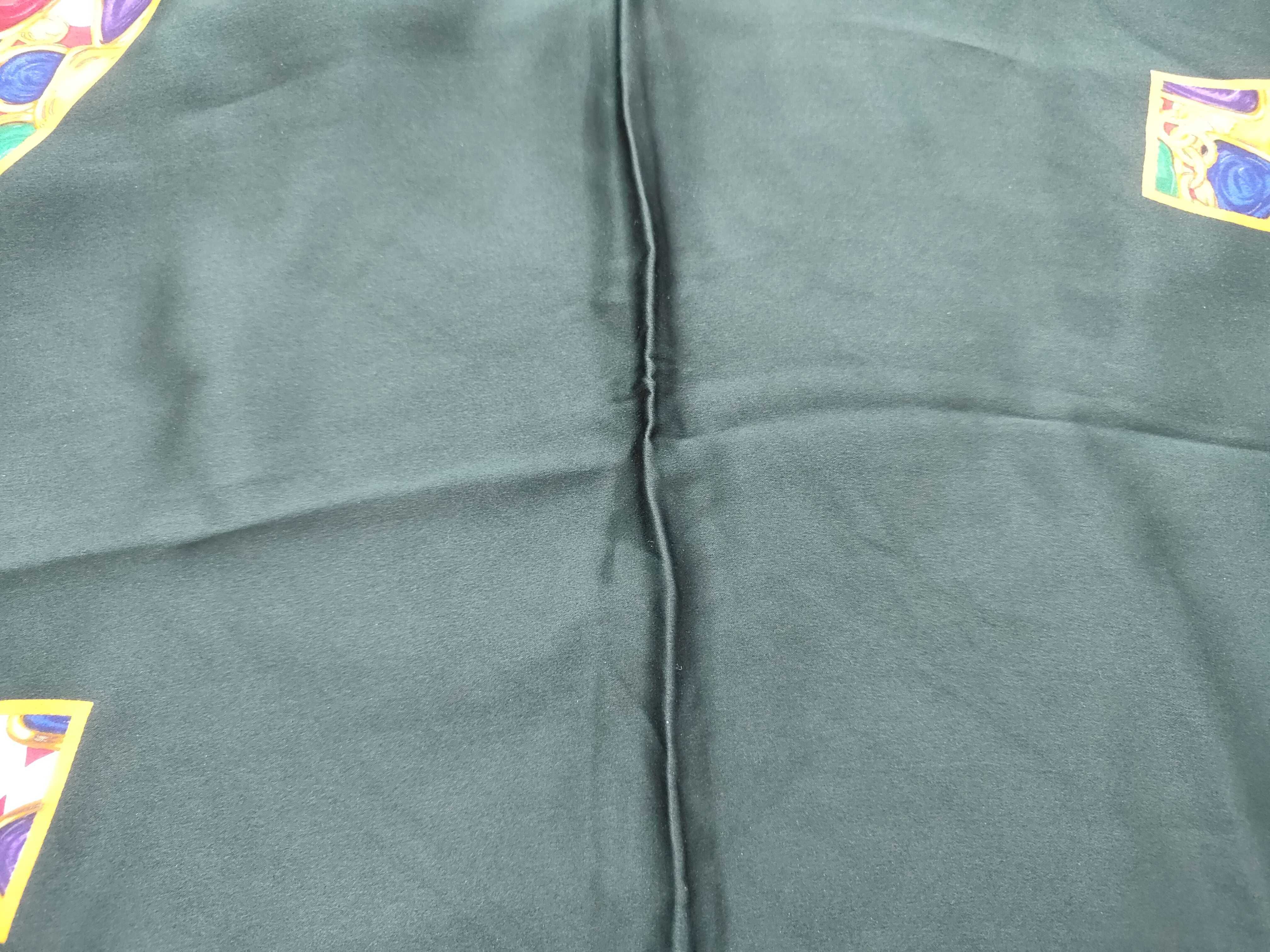 scarf, green, other accessories — view 7