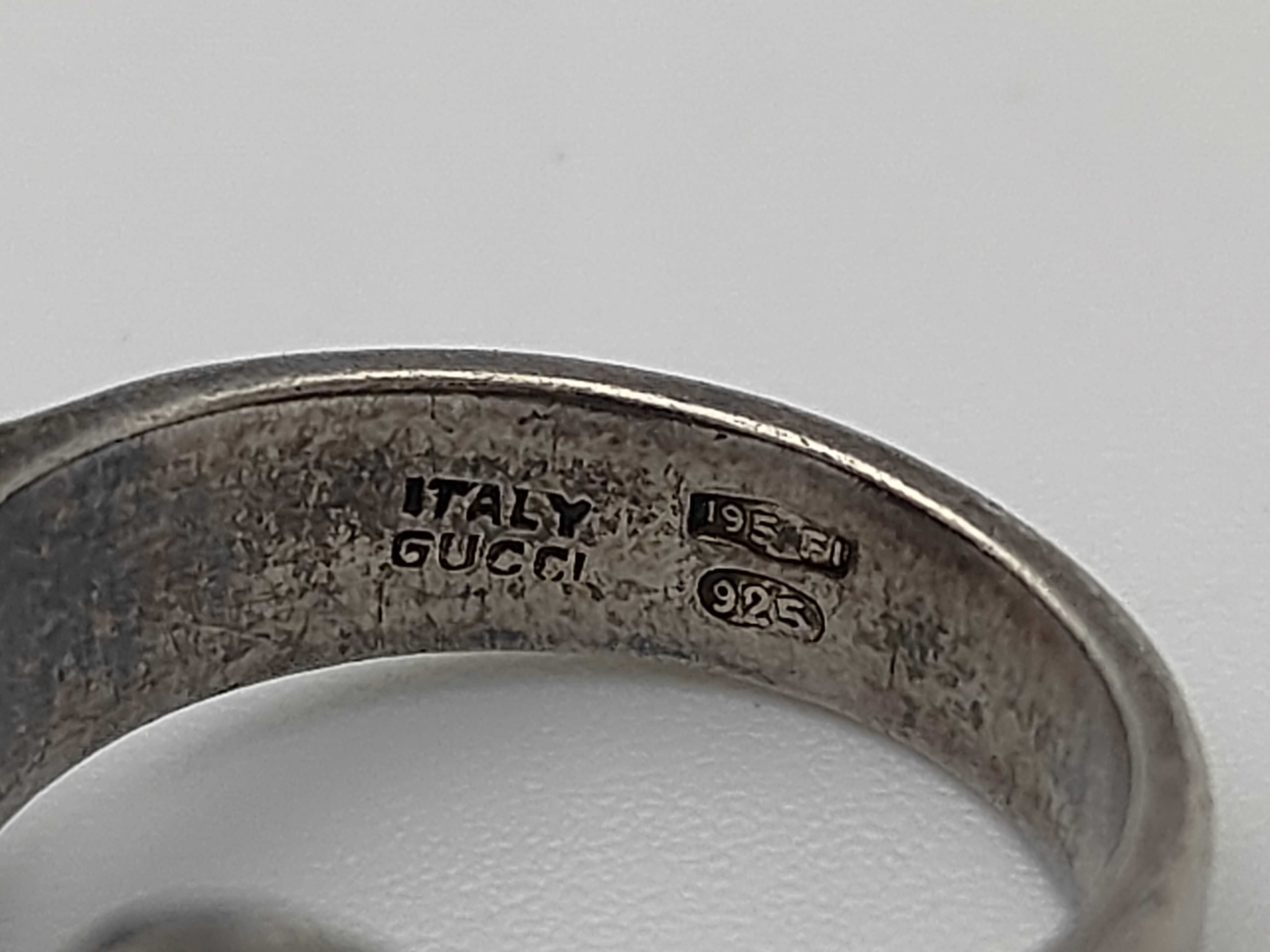 Horsebit Ring, Blue Silver Ring — view 5