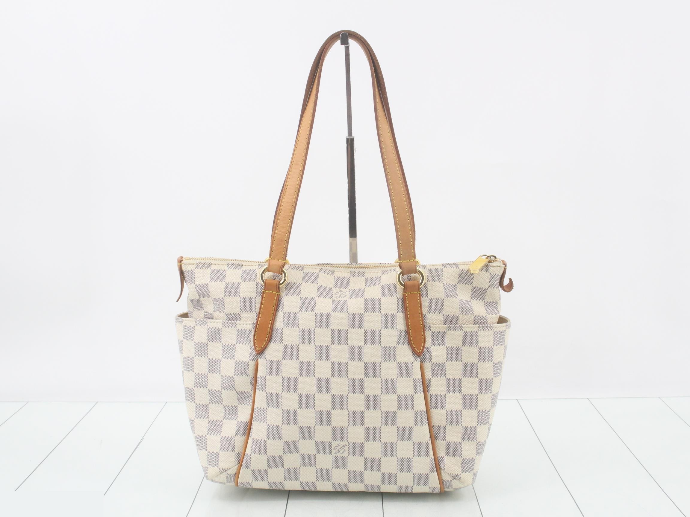 N51261 Totally PM Louis Vuitton Damier Azur Tote Bag — view 2