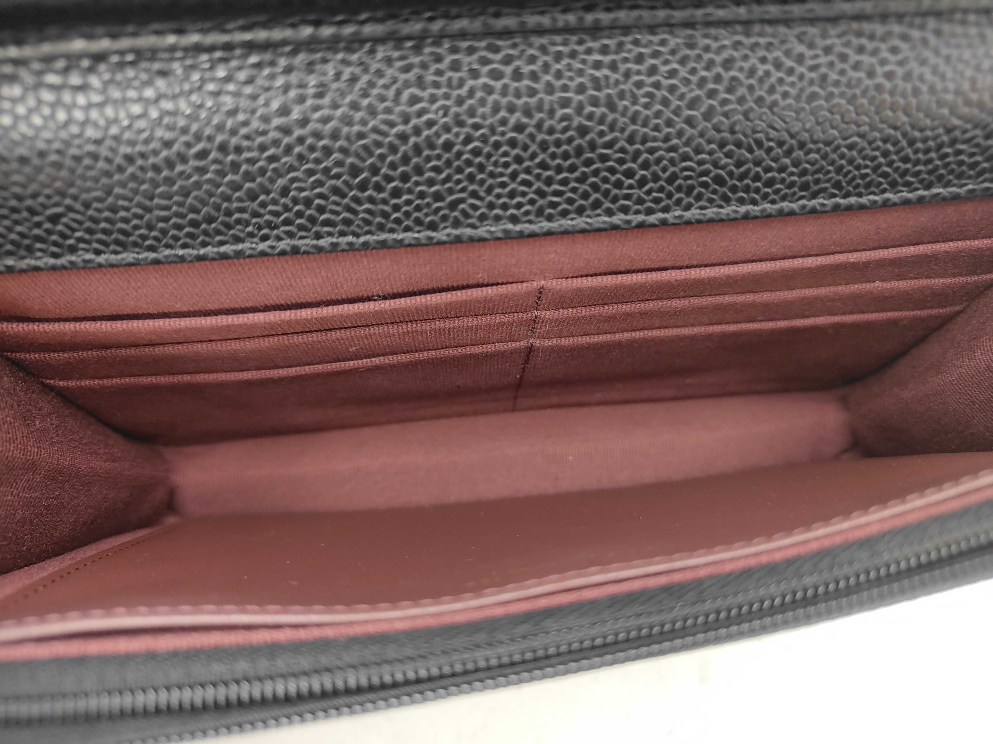 Matelassé Chain Wallet Caviar Skin Shoulder Bag — view 8