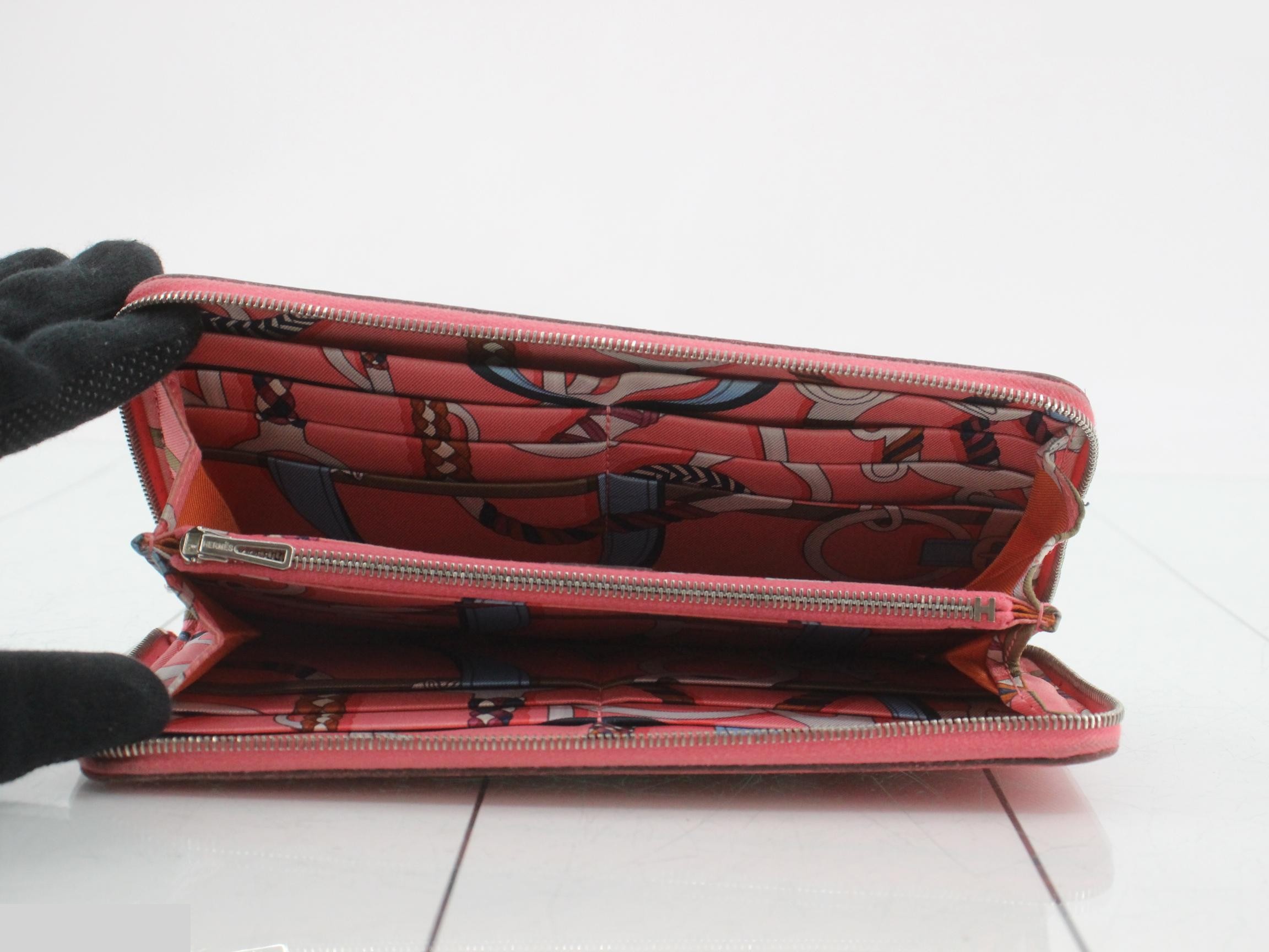 Round zipper long wallet — view 4