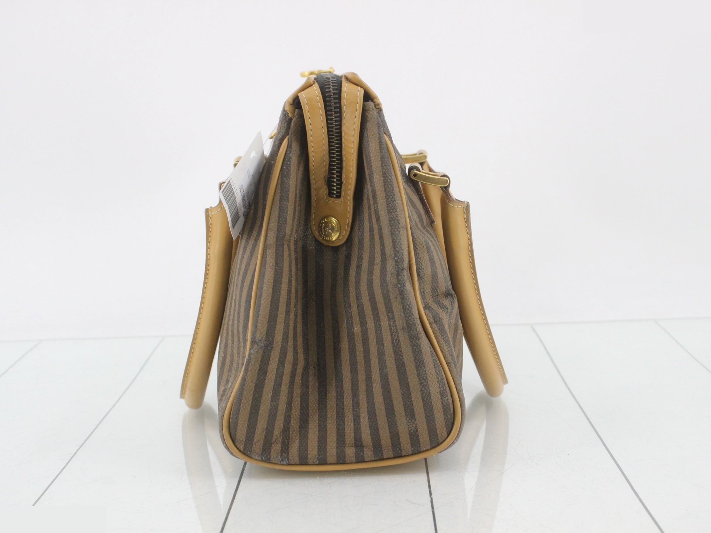 Pecan Leather 2-Way Shoulder Bag — view 3