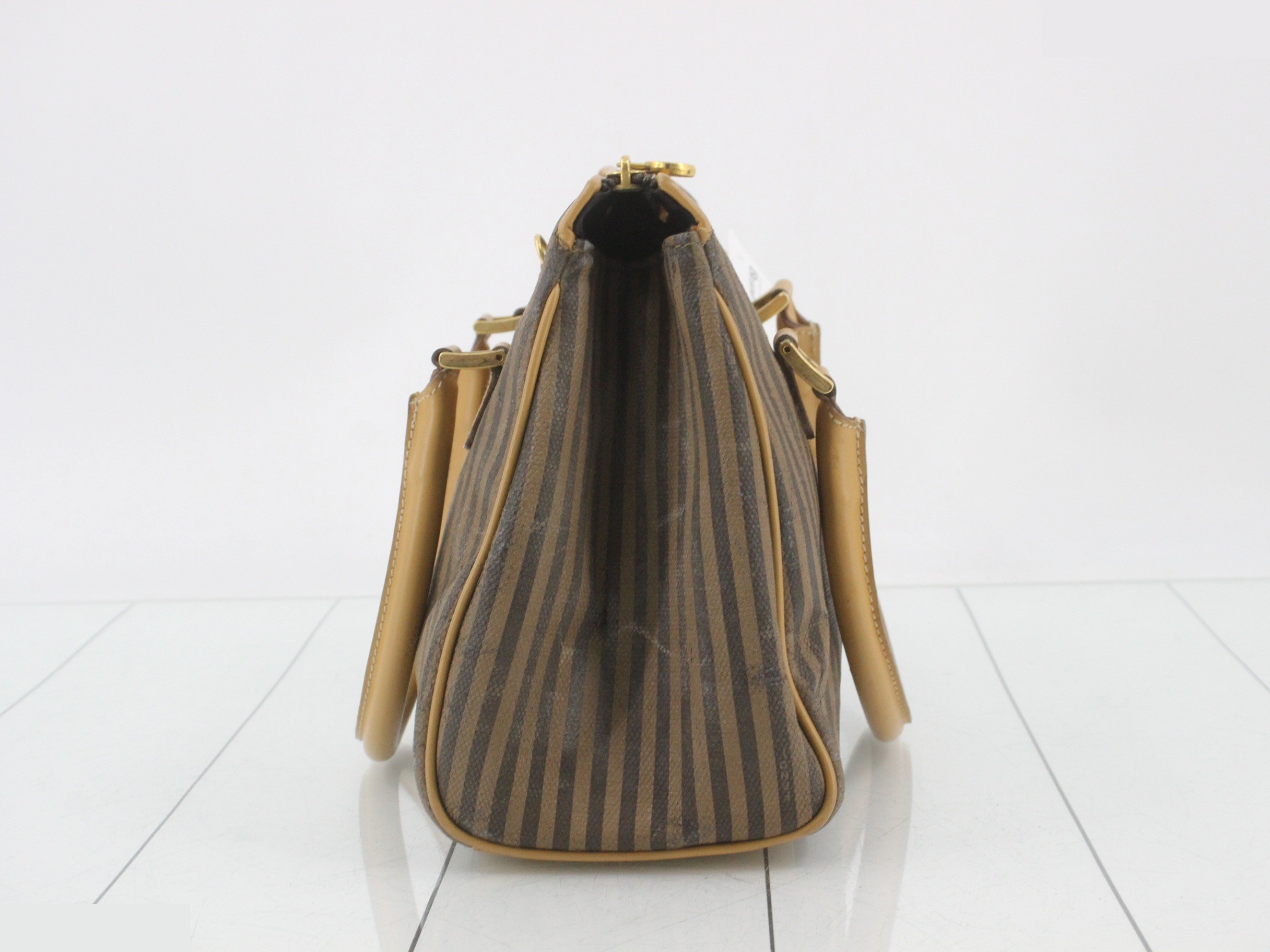Pecan Leather 2-Way Shoulder Bag — view 4
