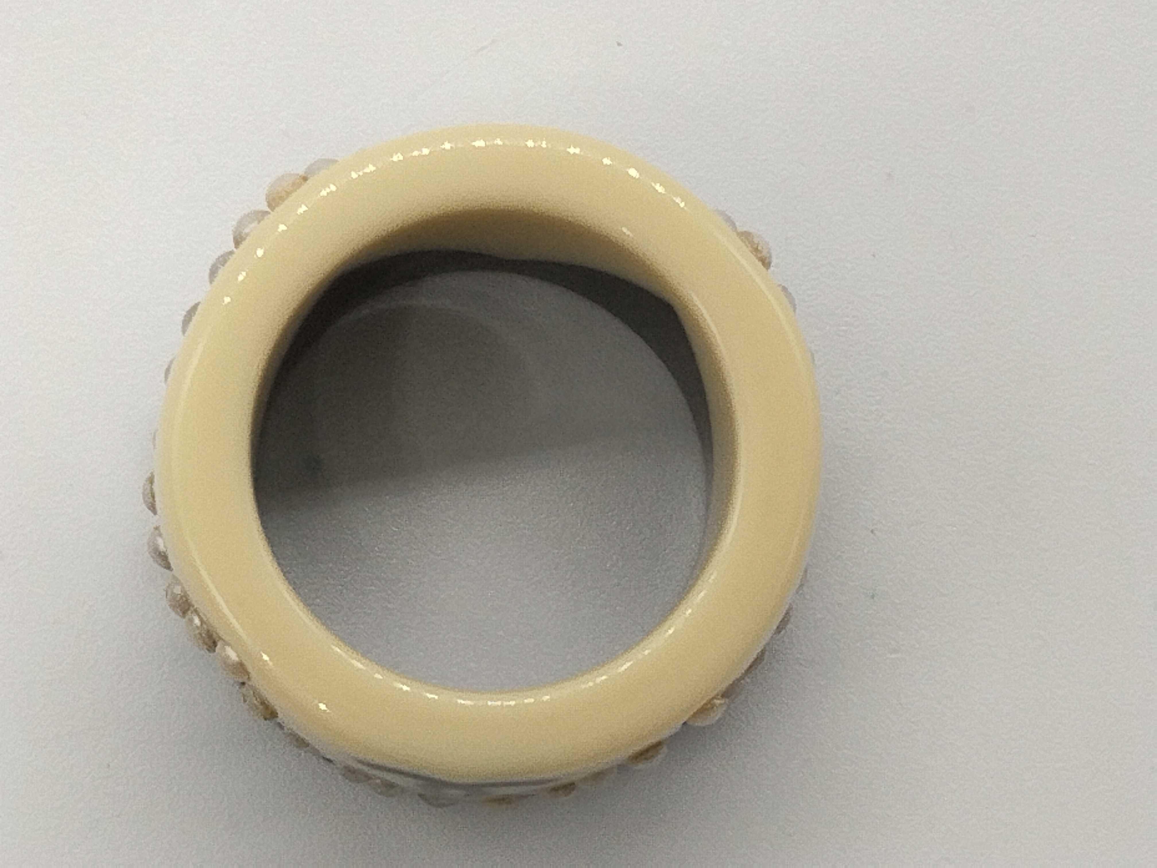 Coco Mark 02A Faux Pearl Ring — view 6