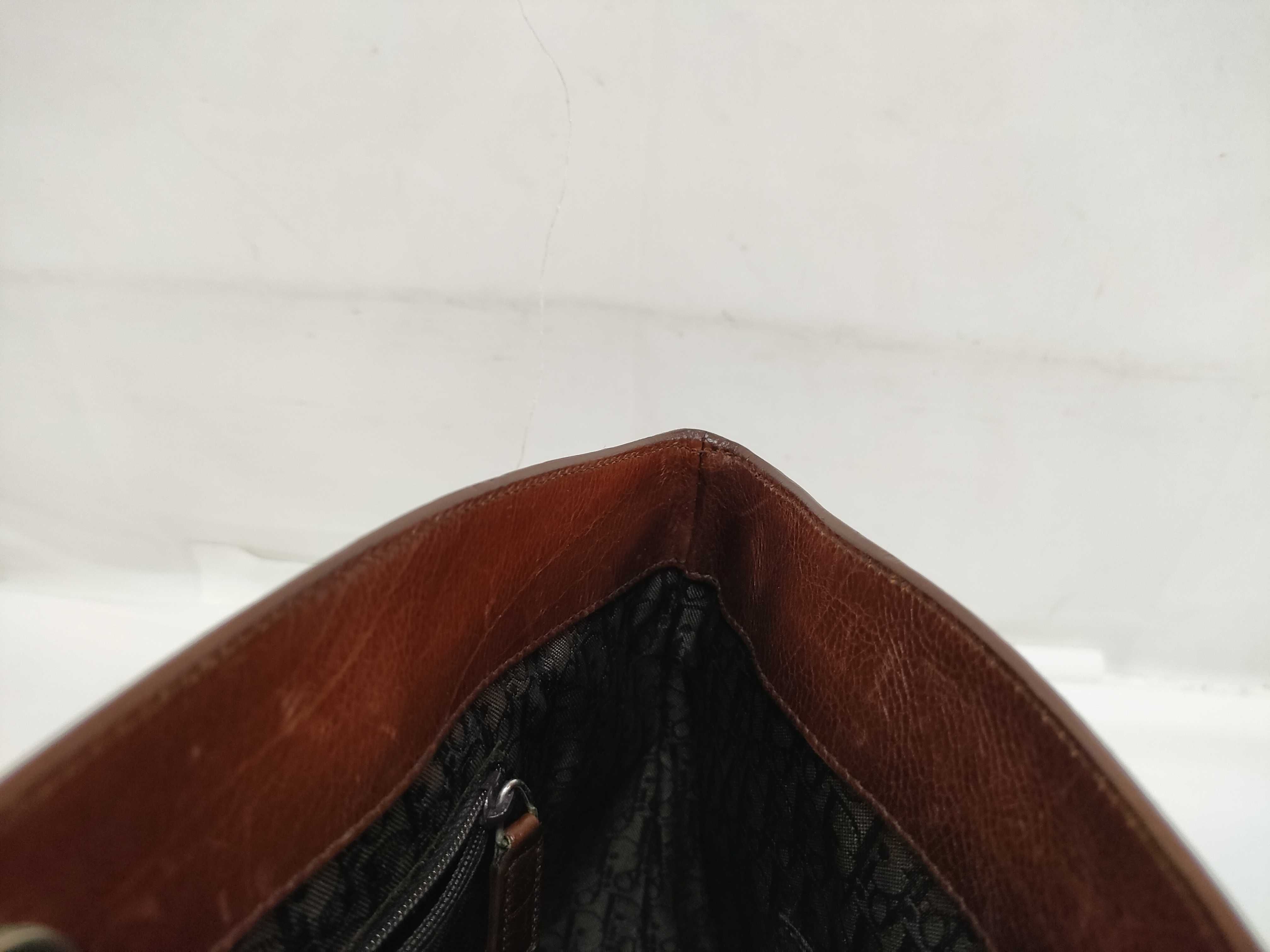 embroidered leather tote bag/handbag — view 12