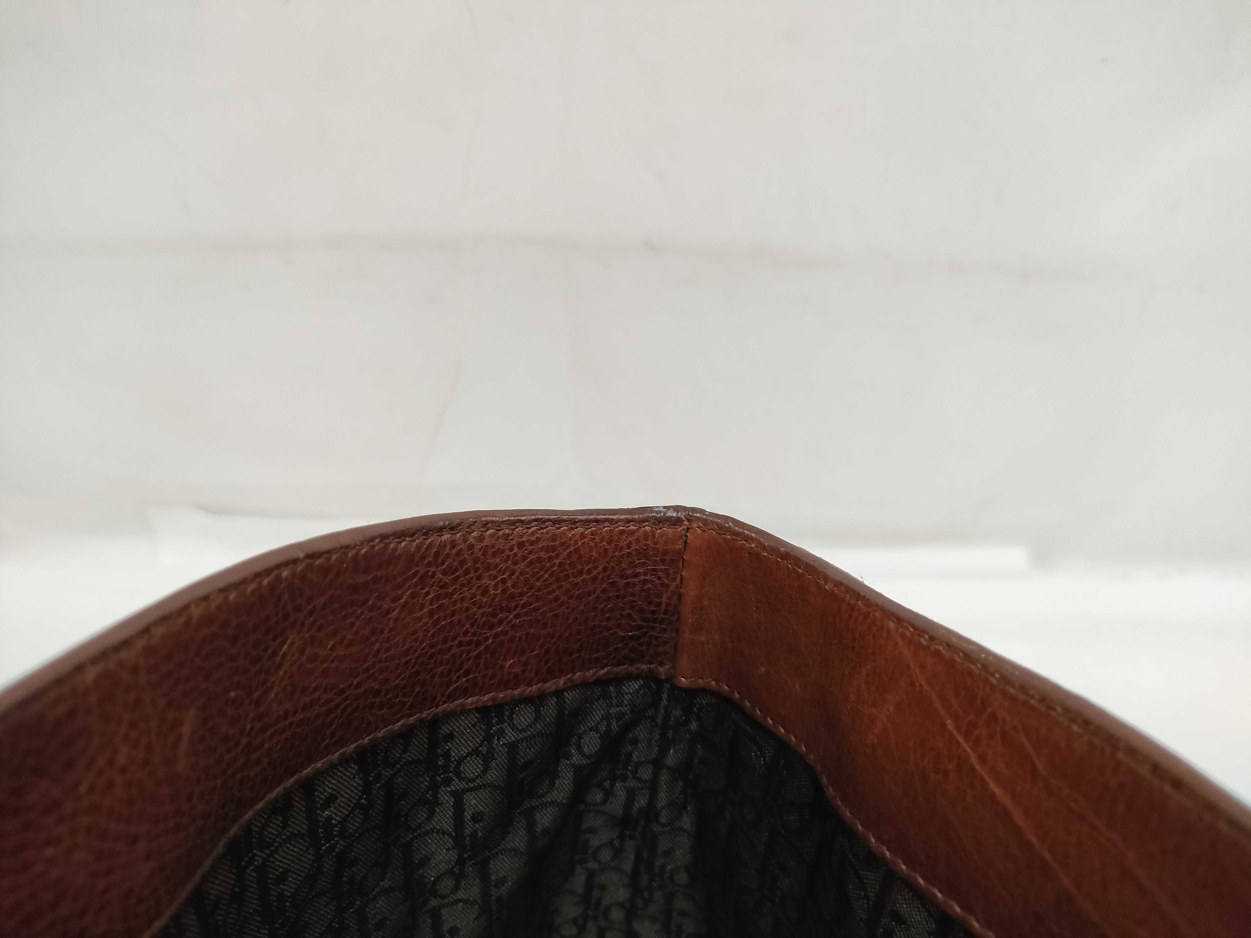 embroidered leather tote bag/handbag — view 13