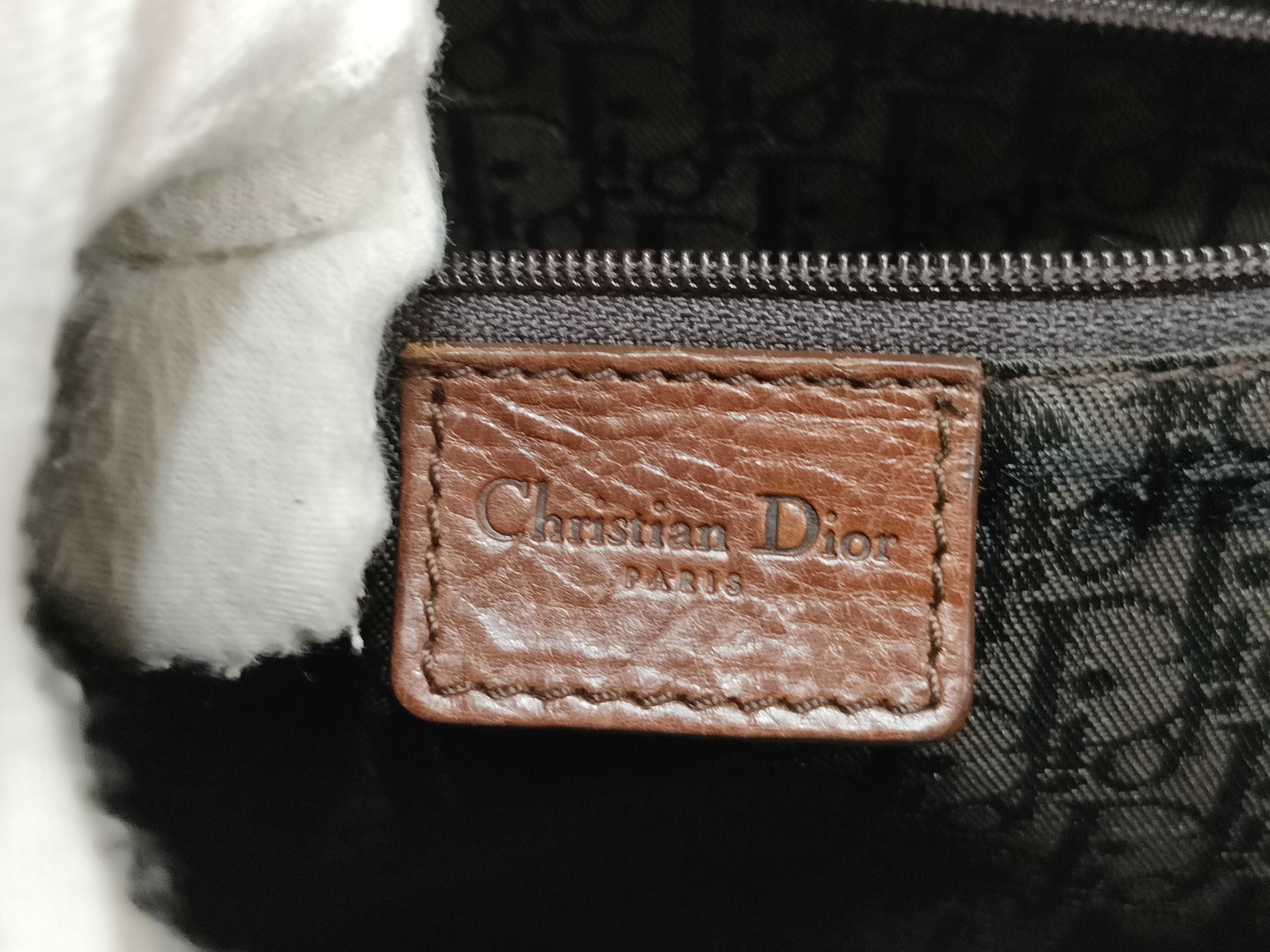 embroidered leather tote bag/handbag — view 15