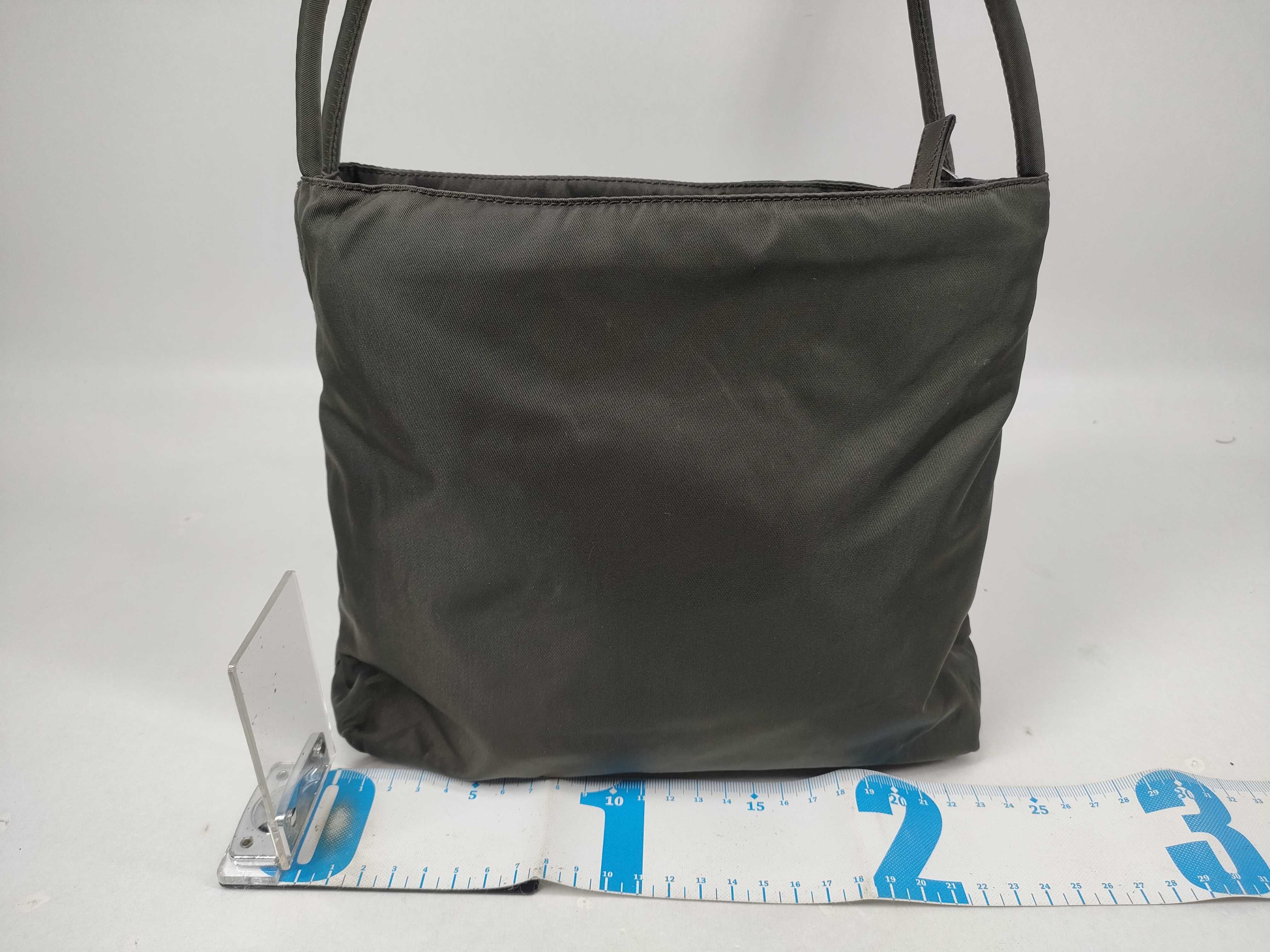 Nylon Square Handbag 1 Khaki Shoulder Bag — view 2