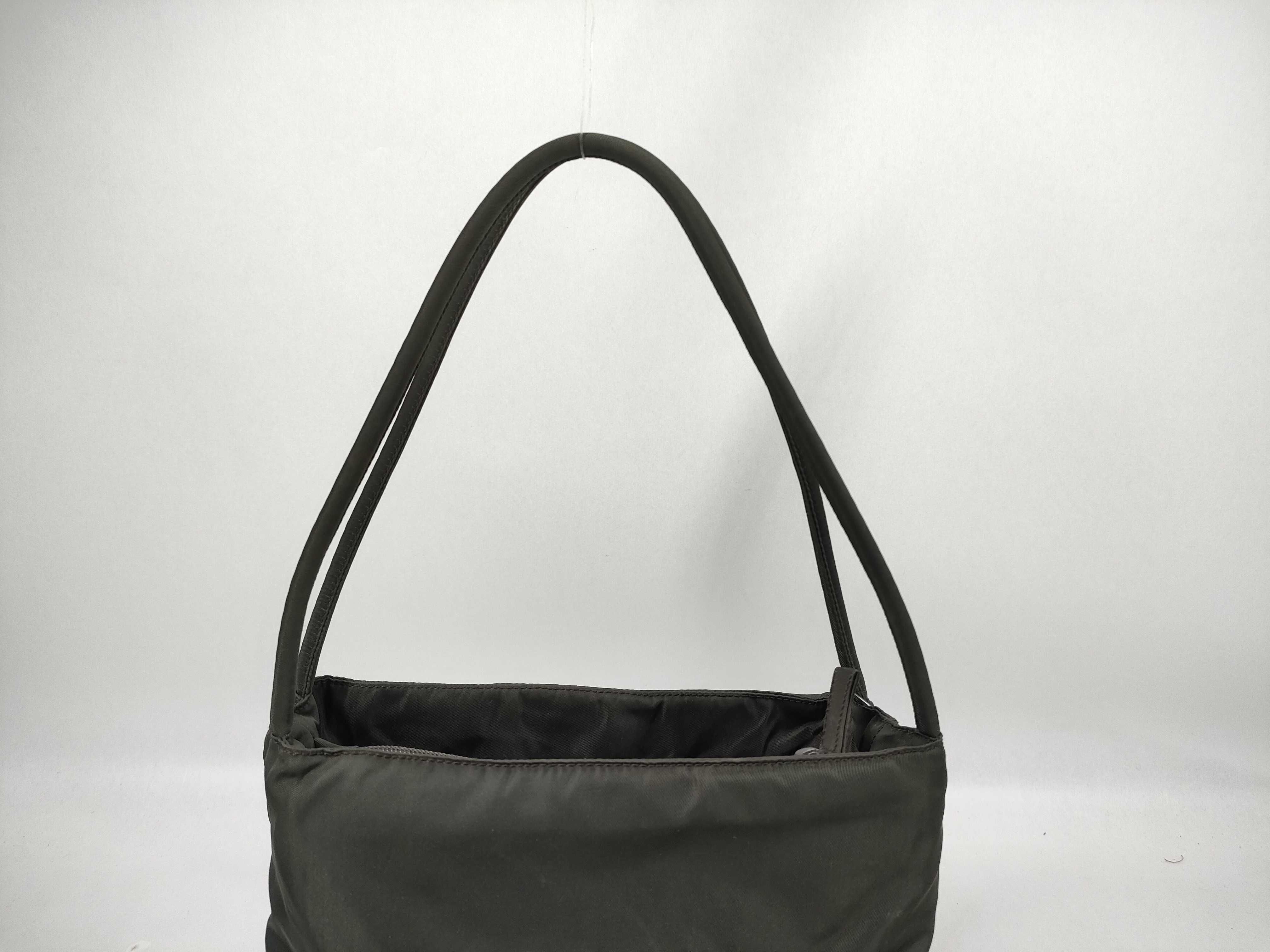 Nylon Square Handbag 1 Khaki Shoulder Bag — view 4