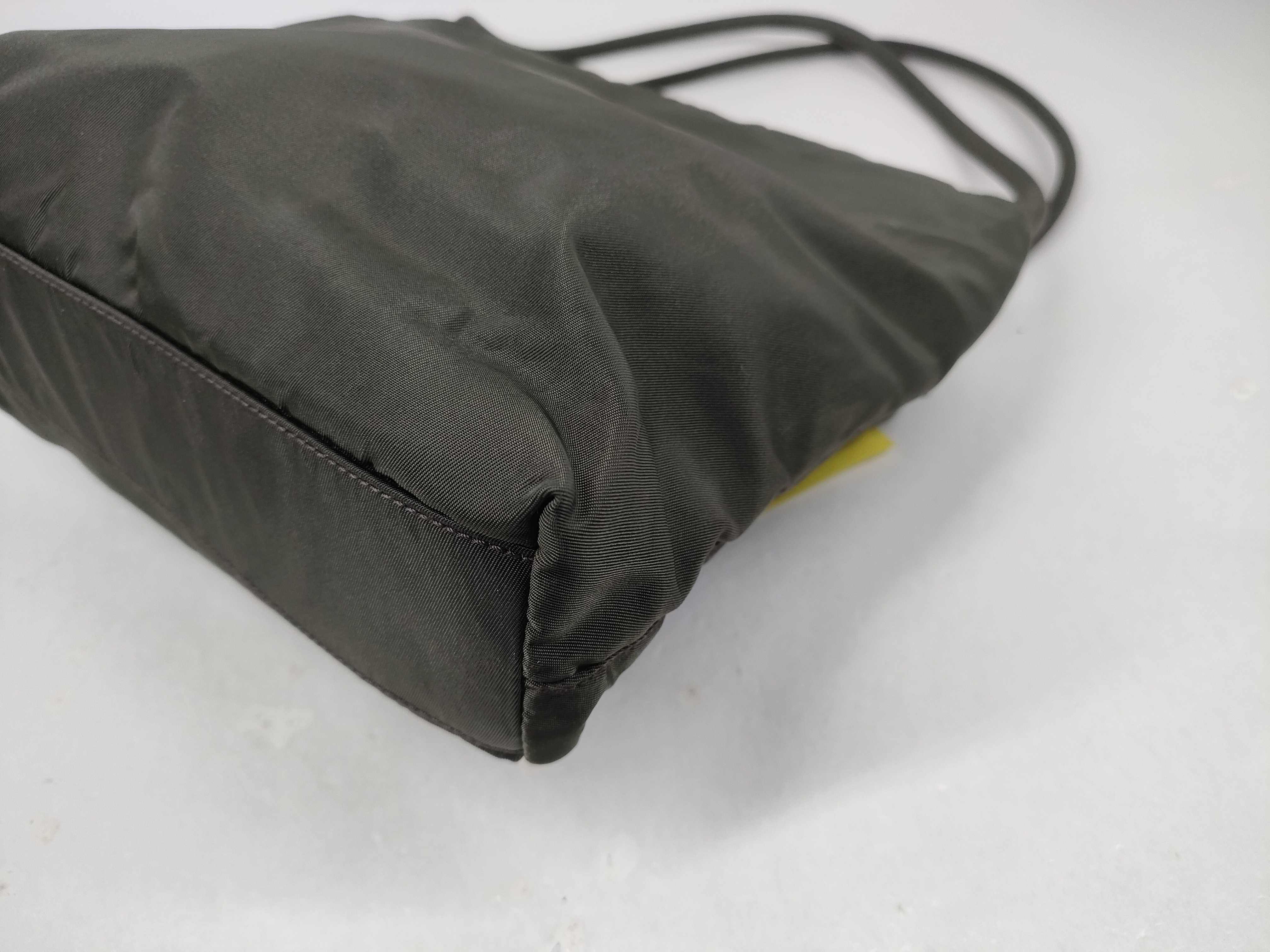 Nylon Square Handbag 1 Khaki Shoulder Bag — view 6