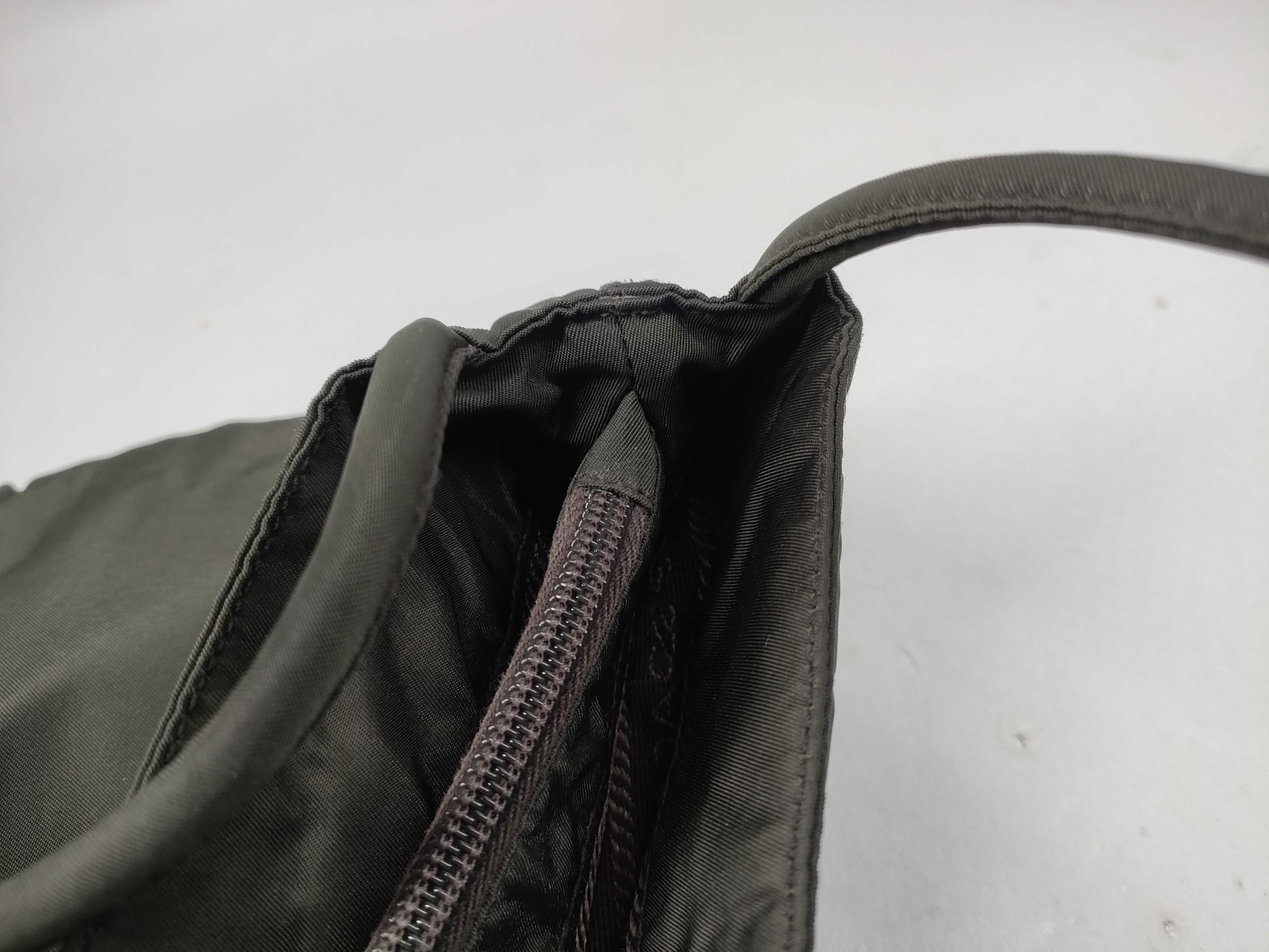 Nylon Square Handbag 1 Khaki Shoulder Bag — view 10