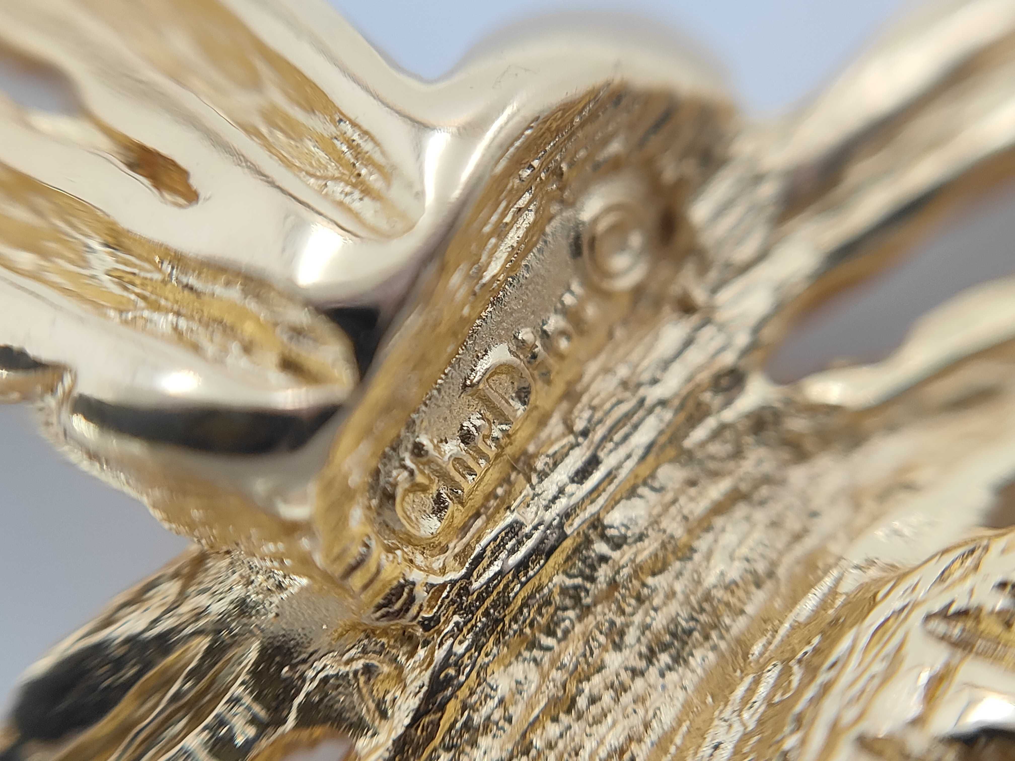 Ribbon Gold BR Brooch — view 4