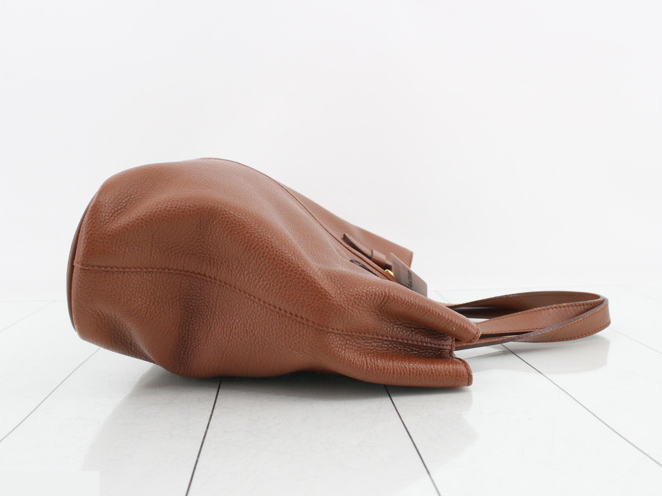 Leather, Camel, W32.5 H24.5 D9 — view 3