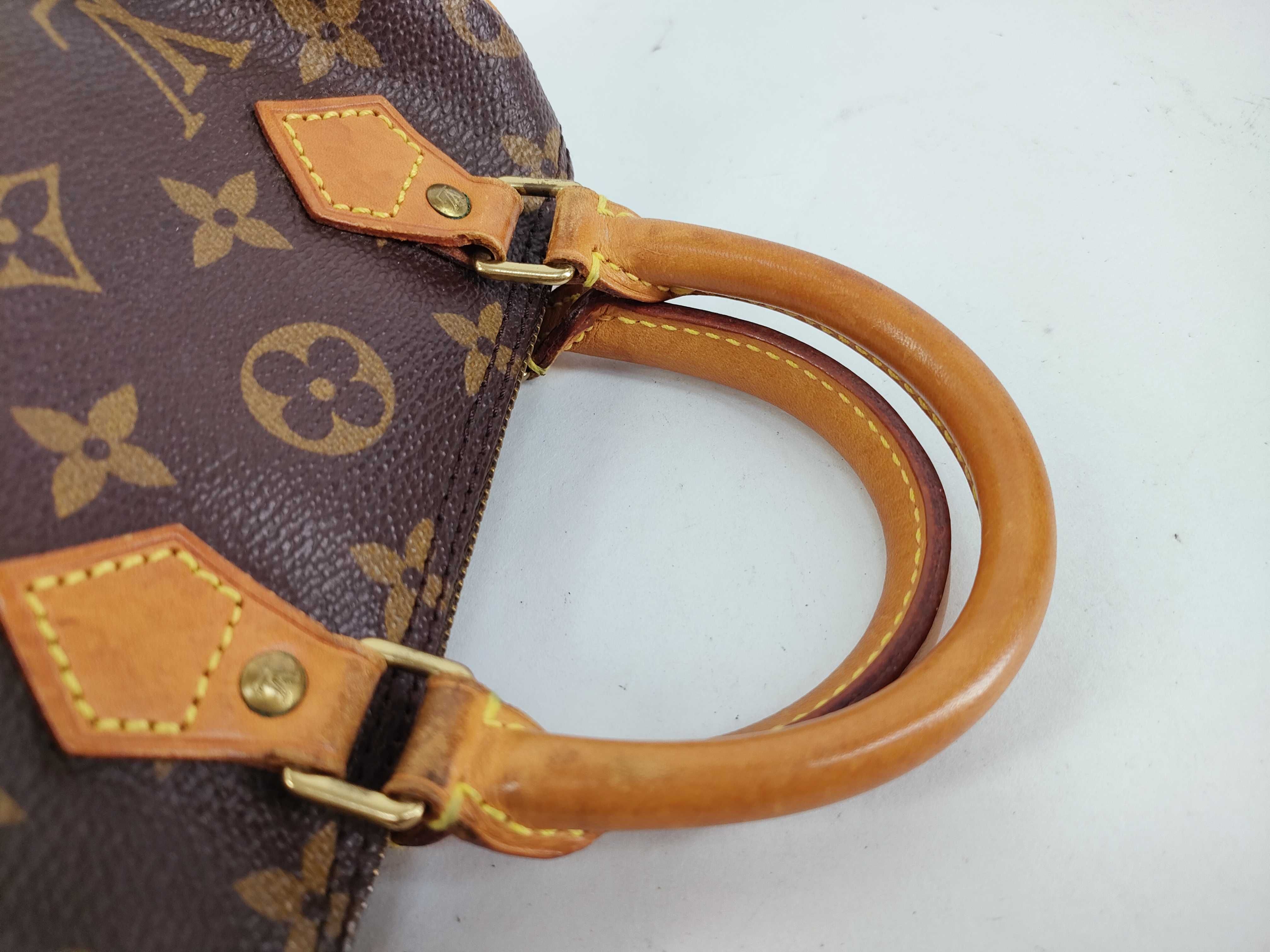 Monogram Graffiti Louis Vuitton LV Mini Speedy Boston Bag with Strap — view 3