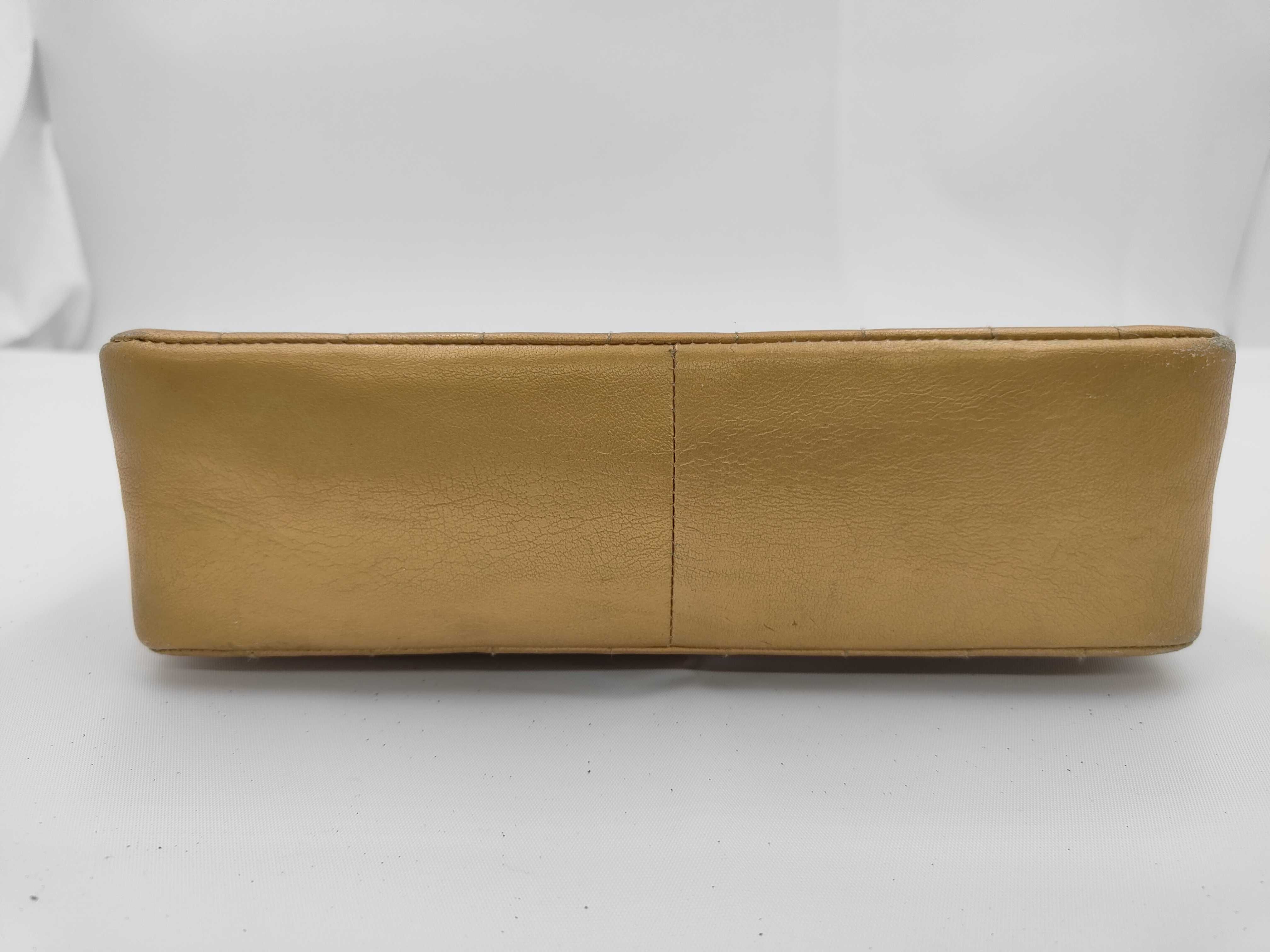 Chain Shoulder Bag Mademoiselle Lambskin Metallic Gold GD Hardware Shoulder Bag — view 7